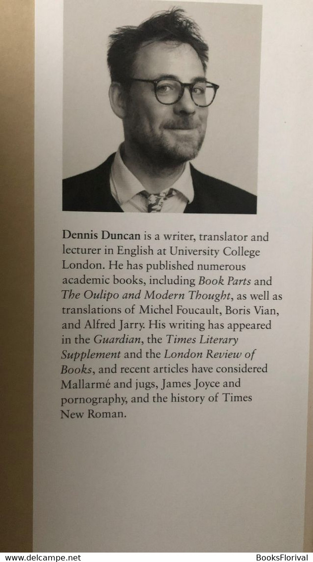 A History Of The Index - Dennis Duncan - Welt