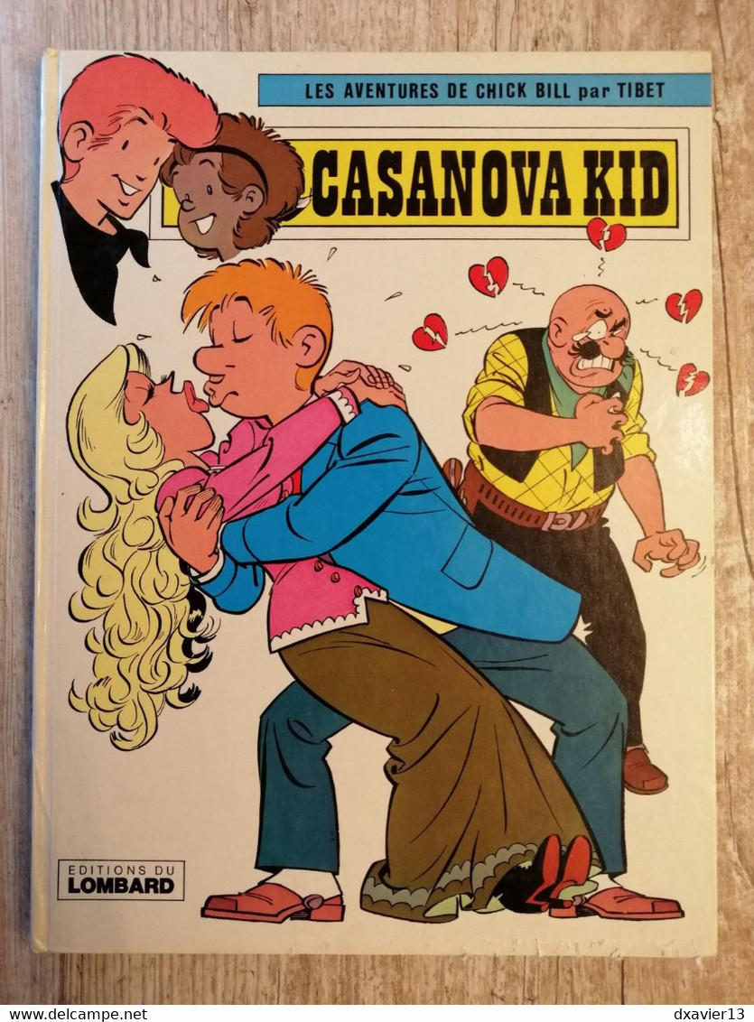 Bande Dessinée - Les Aventures De Chick Bill - Casanova Kid (1975) - Chick Bill