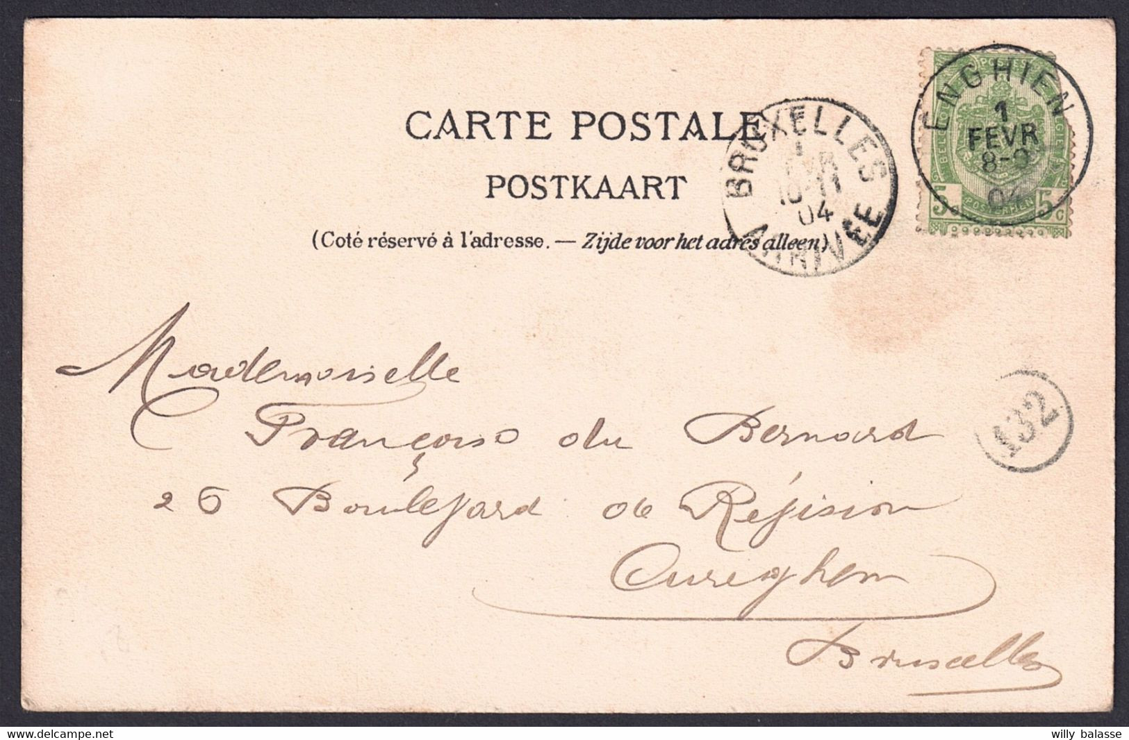 +++ CPA - BASSILLY - Silly - La Poste - Hôtel De La Station  // - Silly