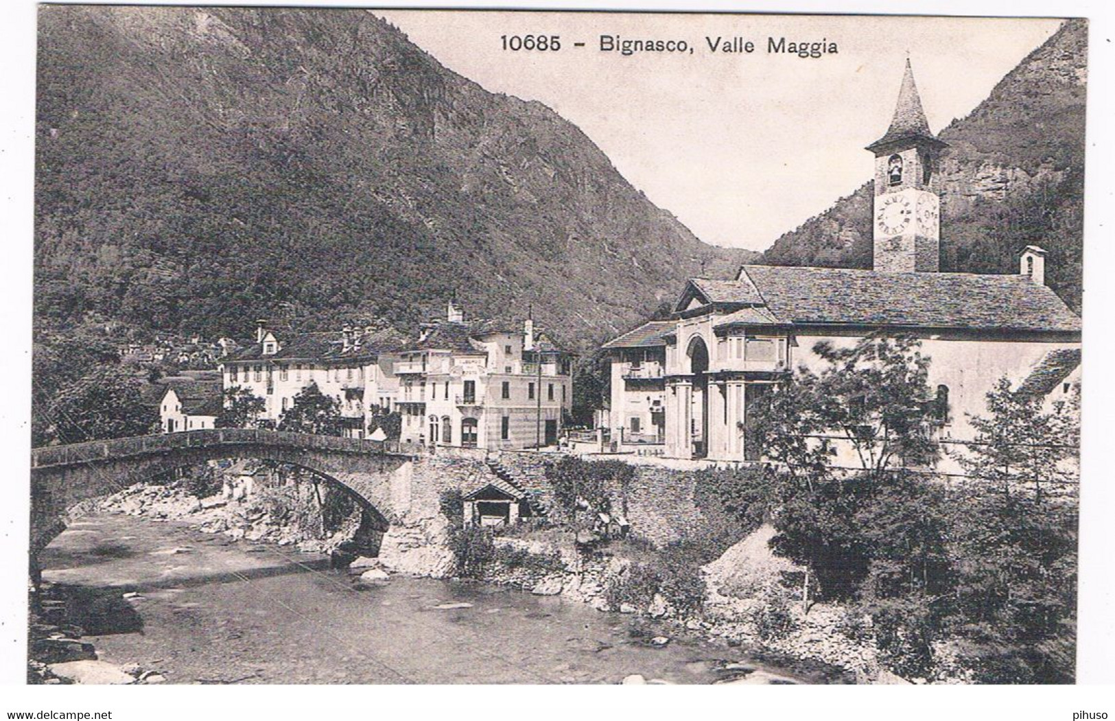 CH-7029  BIGNASCO : Valle Maggia - Bignasco