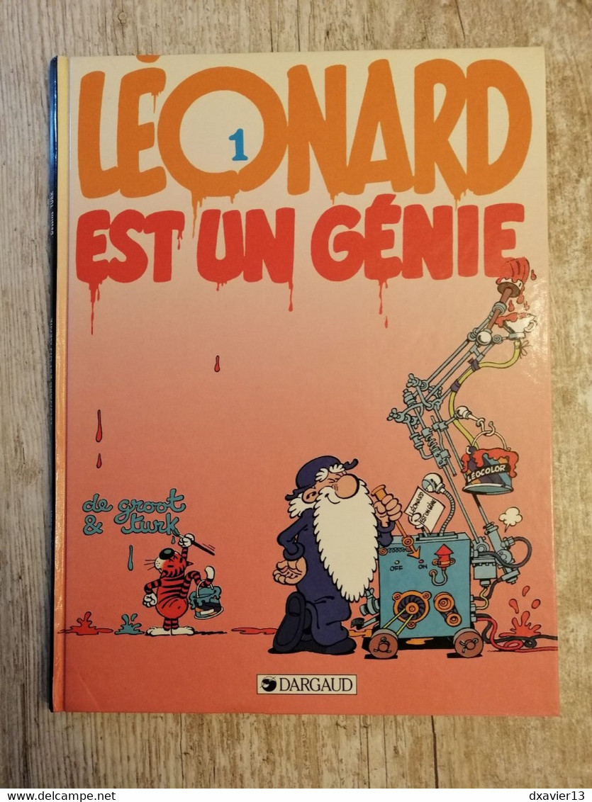 Bande Dessinée - Léonard 1 - Léonard Est Un Génie (1987) - Léonard