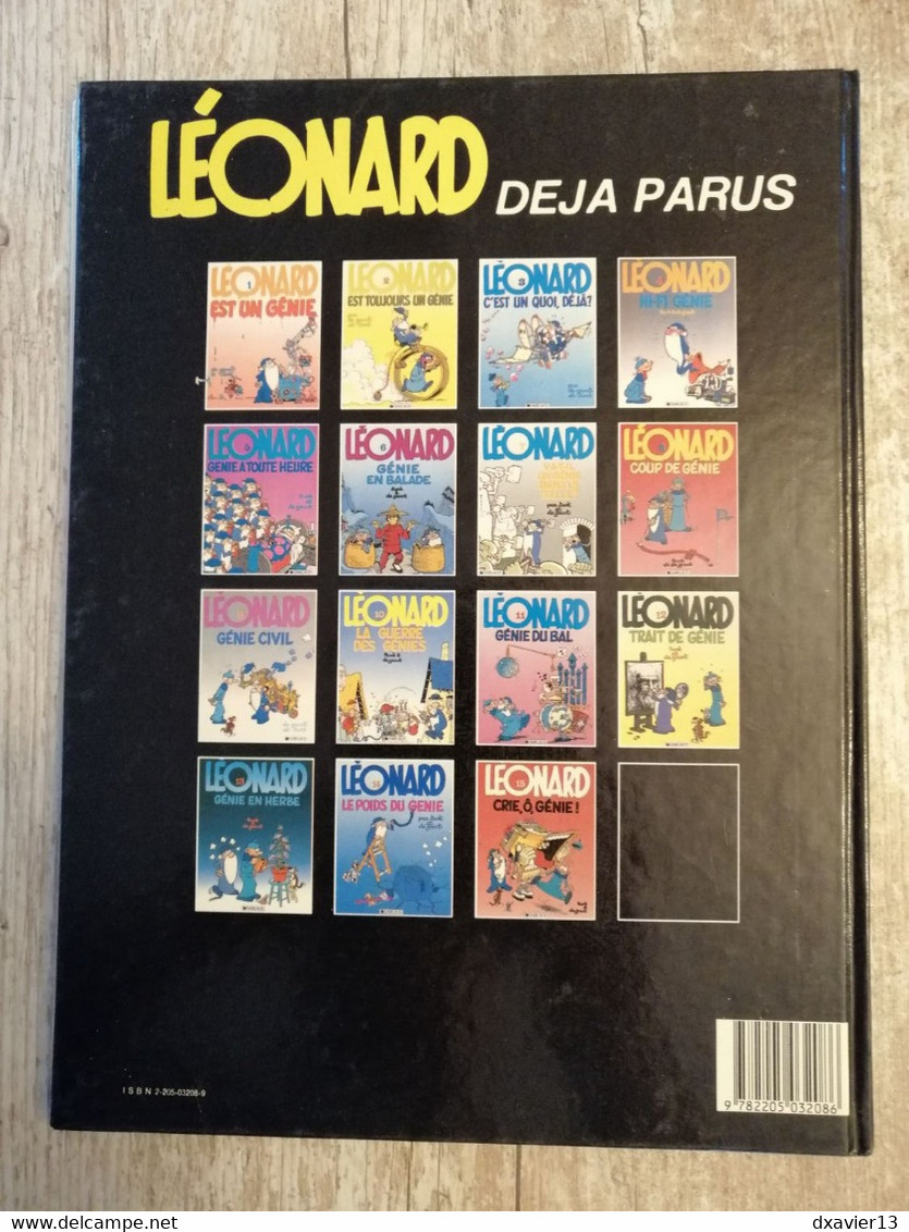 Bande Dessinée - Léonard 1 - Léonard Est Un Génie (1987) - Léonard