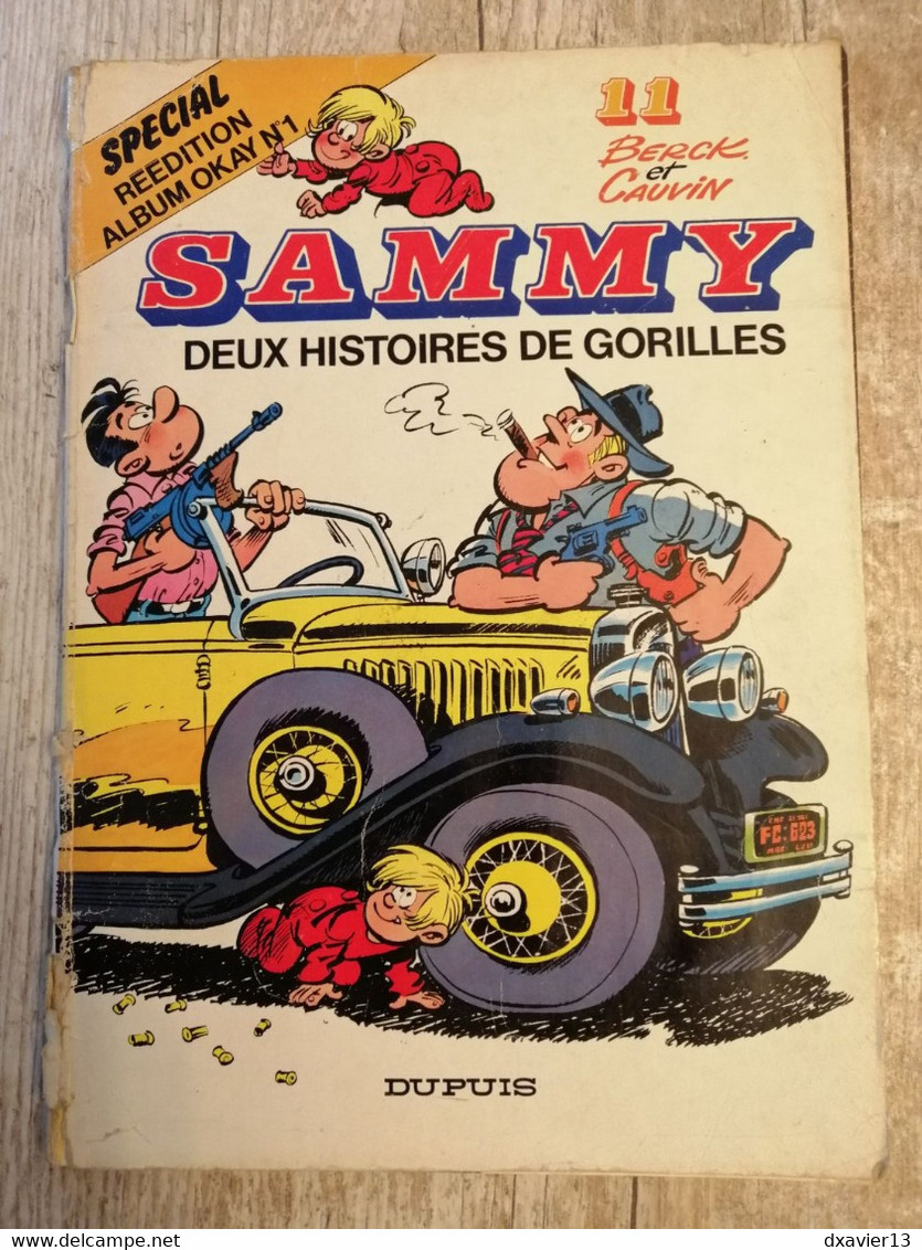 Bande Dessinée - Sammy 11 - Deux Histoires De Gorilles (1978) - Sammy