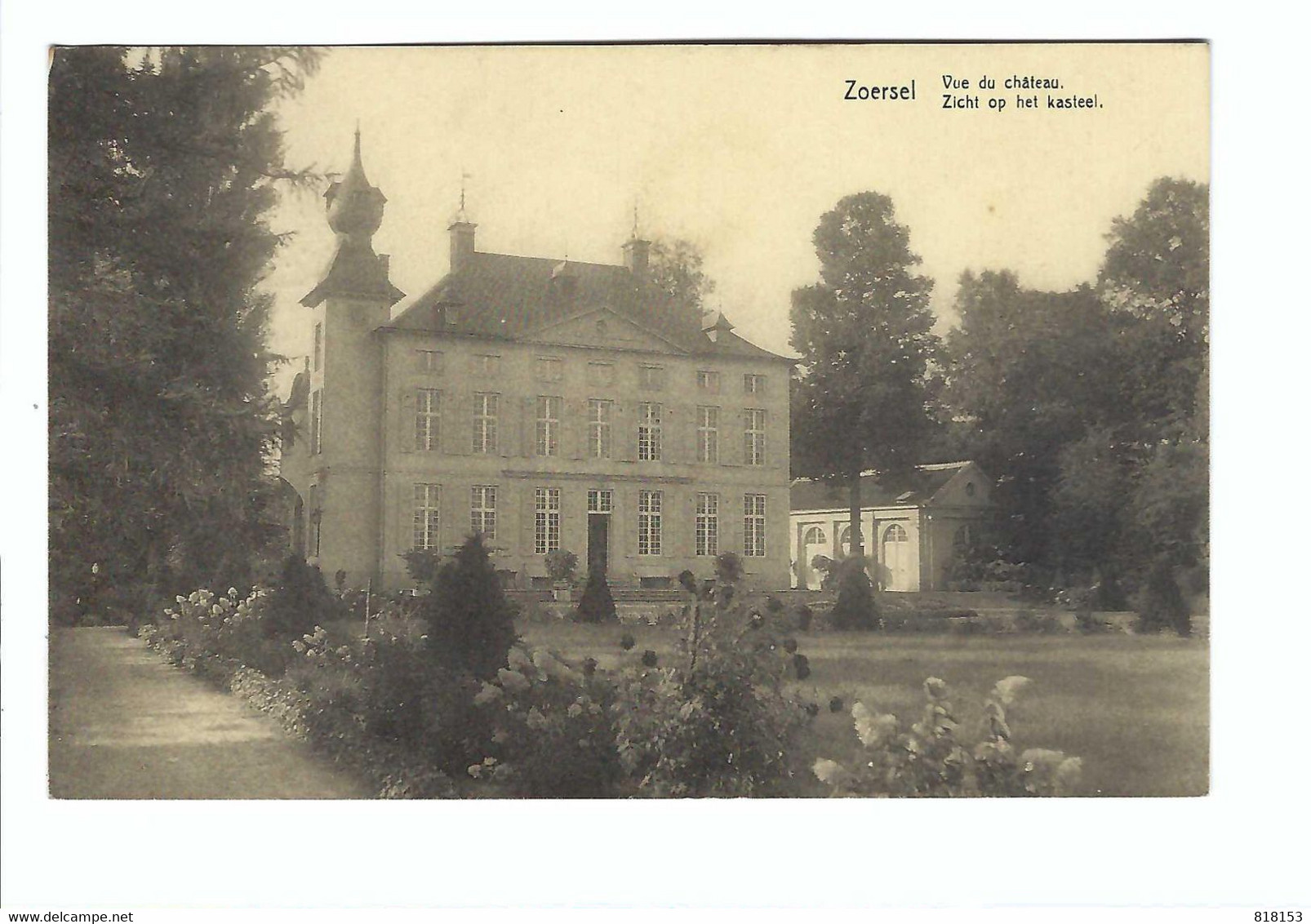 Zoersel  Zicht Op Het Kasteel - Zoersel