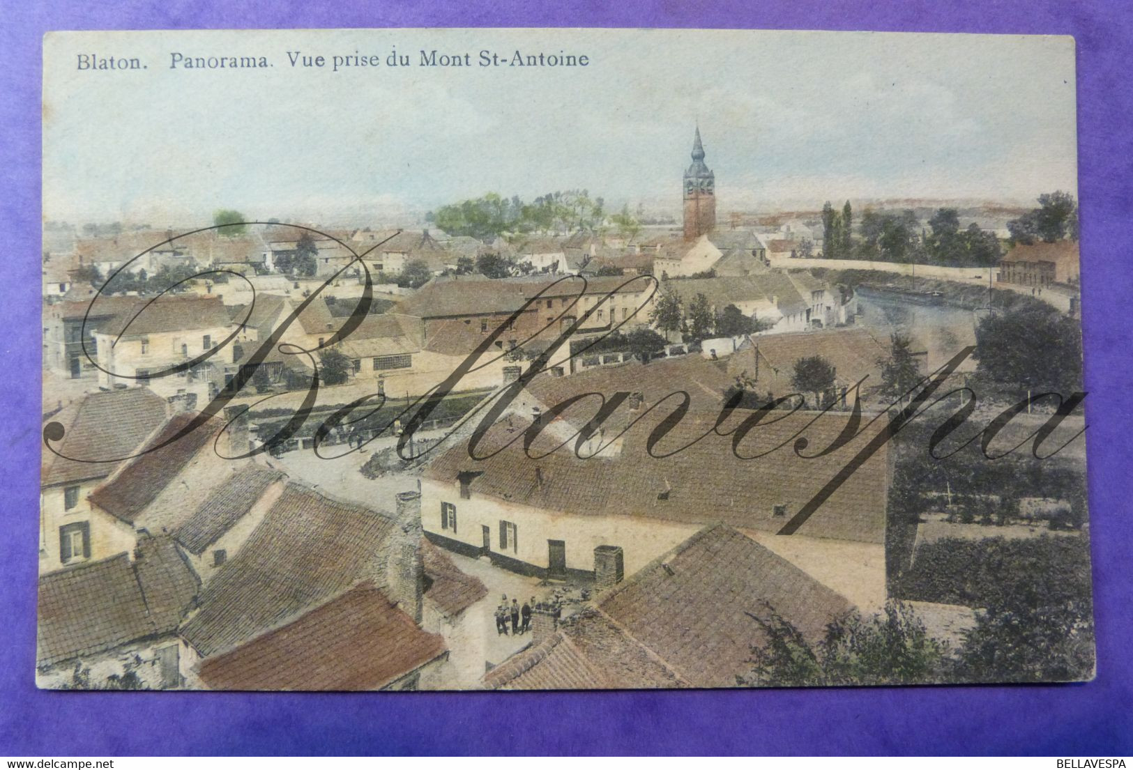 Blaton Bernisart Vue Prise Du Mont St Antoine -1912 - Bernissart