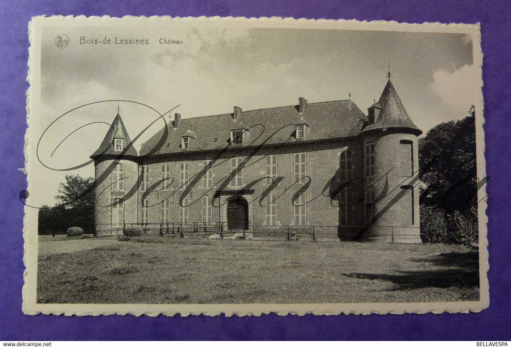 Bois De Lessines. Chateau Eglise -3 X Cpa - Oudenaarde