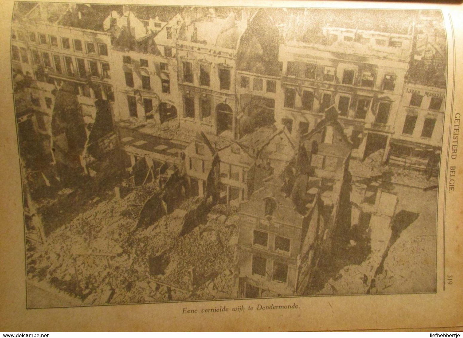 Geteisterd België - Onze Gefusilleerden - Door J. Akerson - Met Vermelding Van Oa Oostende Edegem Antwerpen Brussel WO I - Guerre 1914-18