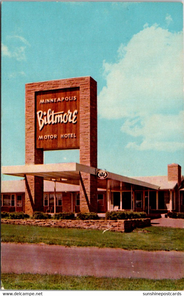 Minnesota Minneapolis The Biltmore Motor Hotel - Minneapolis