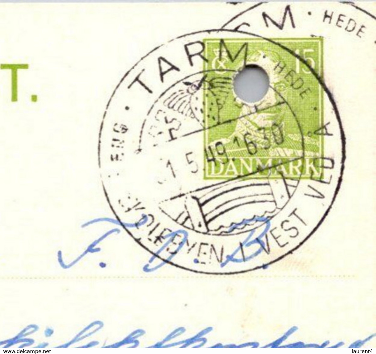 (3 C 10)  Denmark - Posted 1949 - BREVKORT - Other & Unclassified