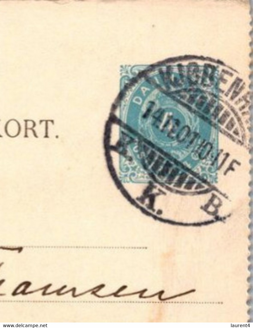 (3 C 10)  Denmark - Posted ? 1910 - Korrespondance-Kort - Lettres & Documents