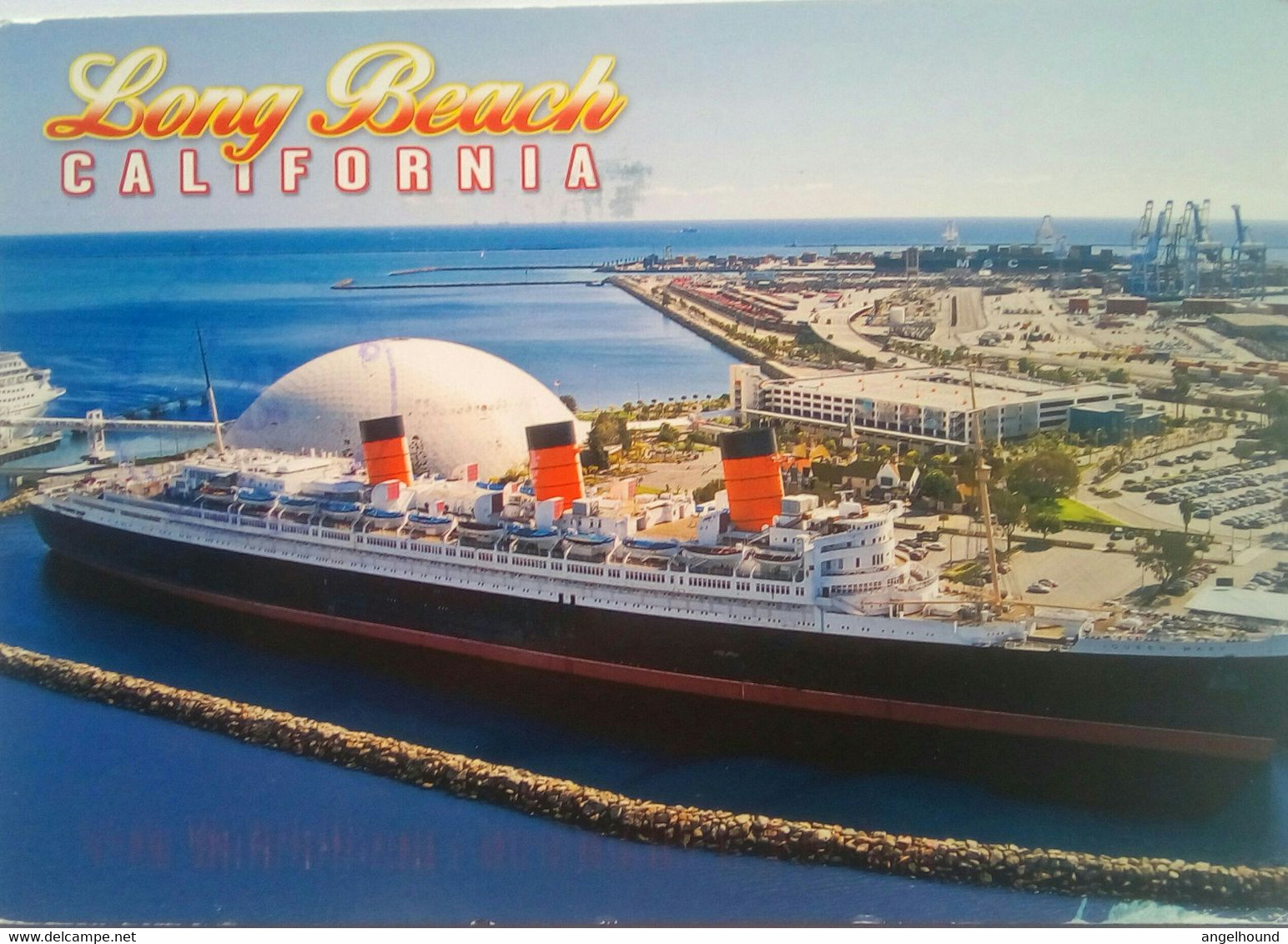 View Of The Queen Mary, Lomg Beach - Long Beach