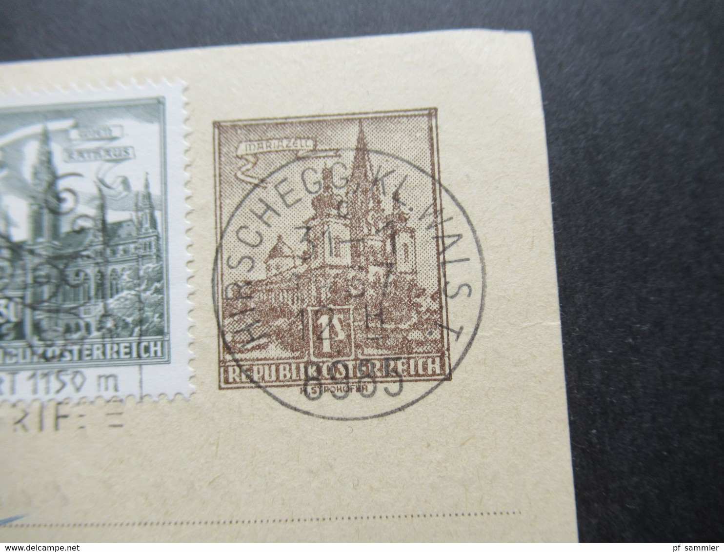Österreich 1967 Ganzsache Mit Zusatzfrankatur Stempel Hirschegg Kleinwalsertal Postsondertarif - Storia Postale