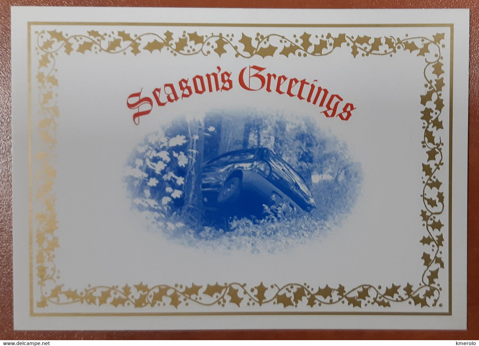 Season's Greetings Carte Postale - Publicité