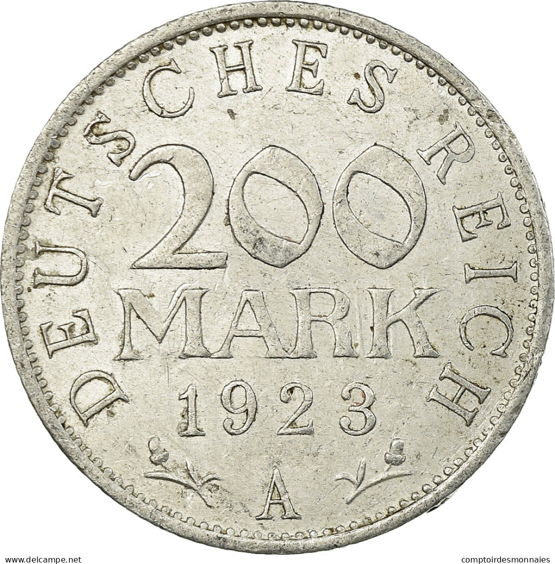 Monnaie, Allemagne, République De Weimar, 200 Mark, 1923, Berlin, TTB - 200 & 500 Mark