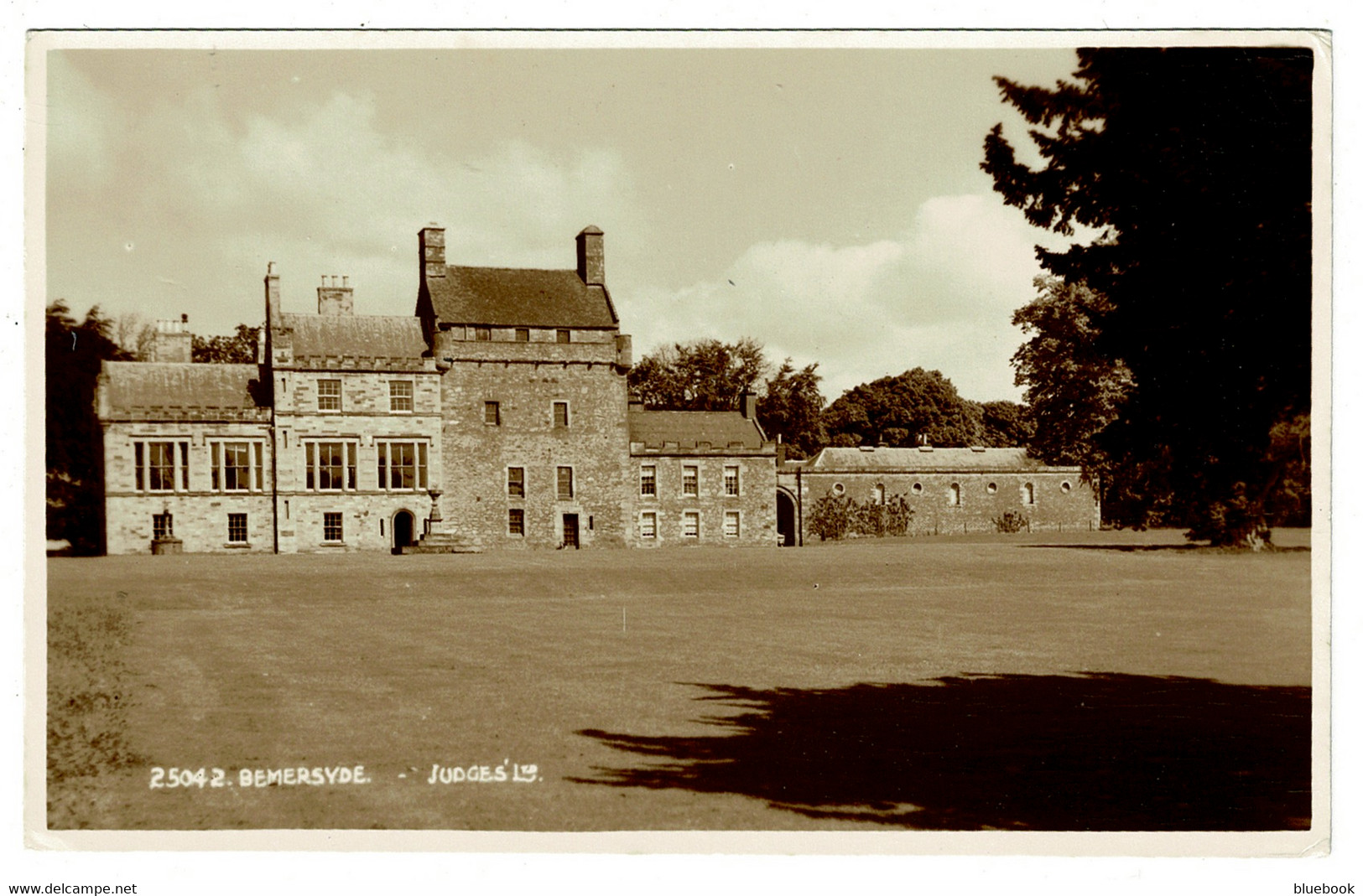 Ref 1504- Judges Real Photo Postcard - Bemersyde House Berwickshire Scotland Borders - Berwickshire