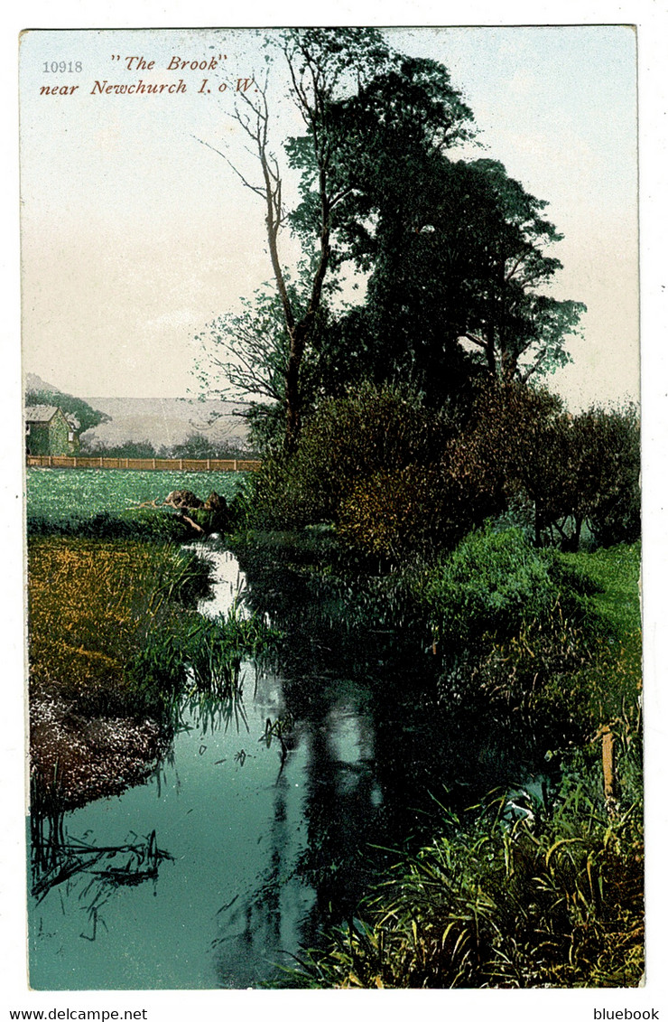 Ref  1505  -  Early Postcard - The Brook Near Newchurch Near Sandown - Isle Of Wight - Sandown
