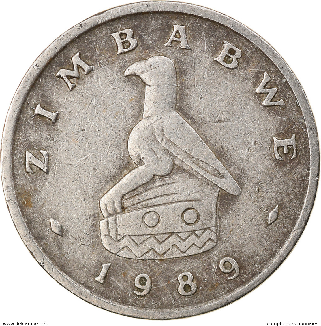 Monnaie, Zimbabwe, 5 Cents, 1989, TTB, Copper-nickel, KM:2 - Zimbabwe
