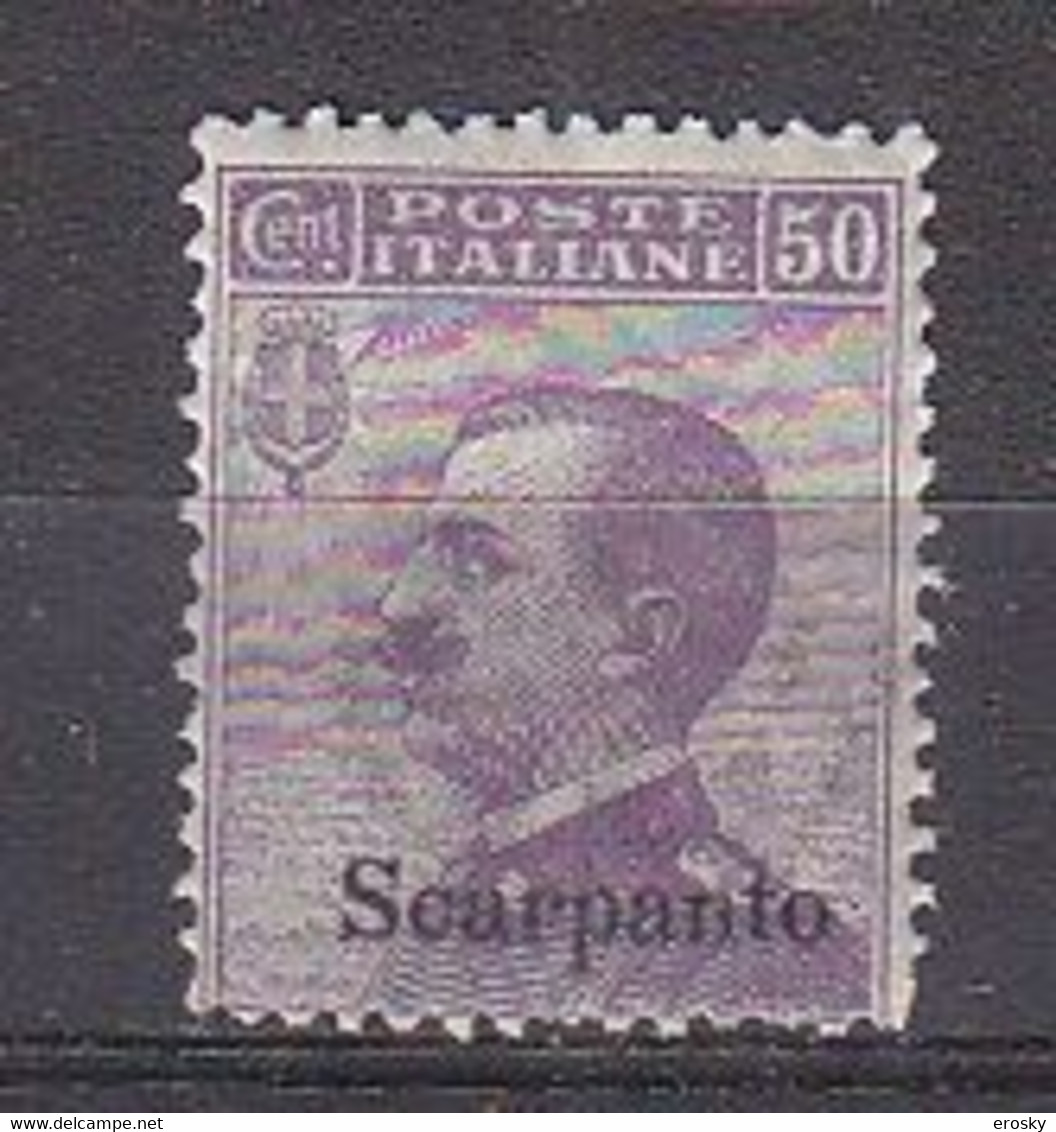 Z2902 - COLONIE ITALIANE EGEO SCARPANTO SASSONE N°7 ** - Ägäis (Scarpanto)