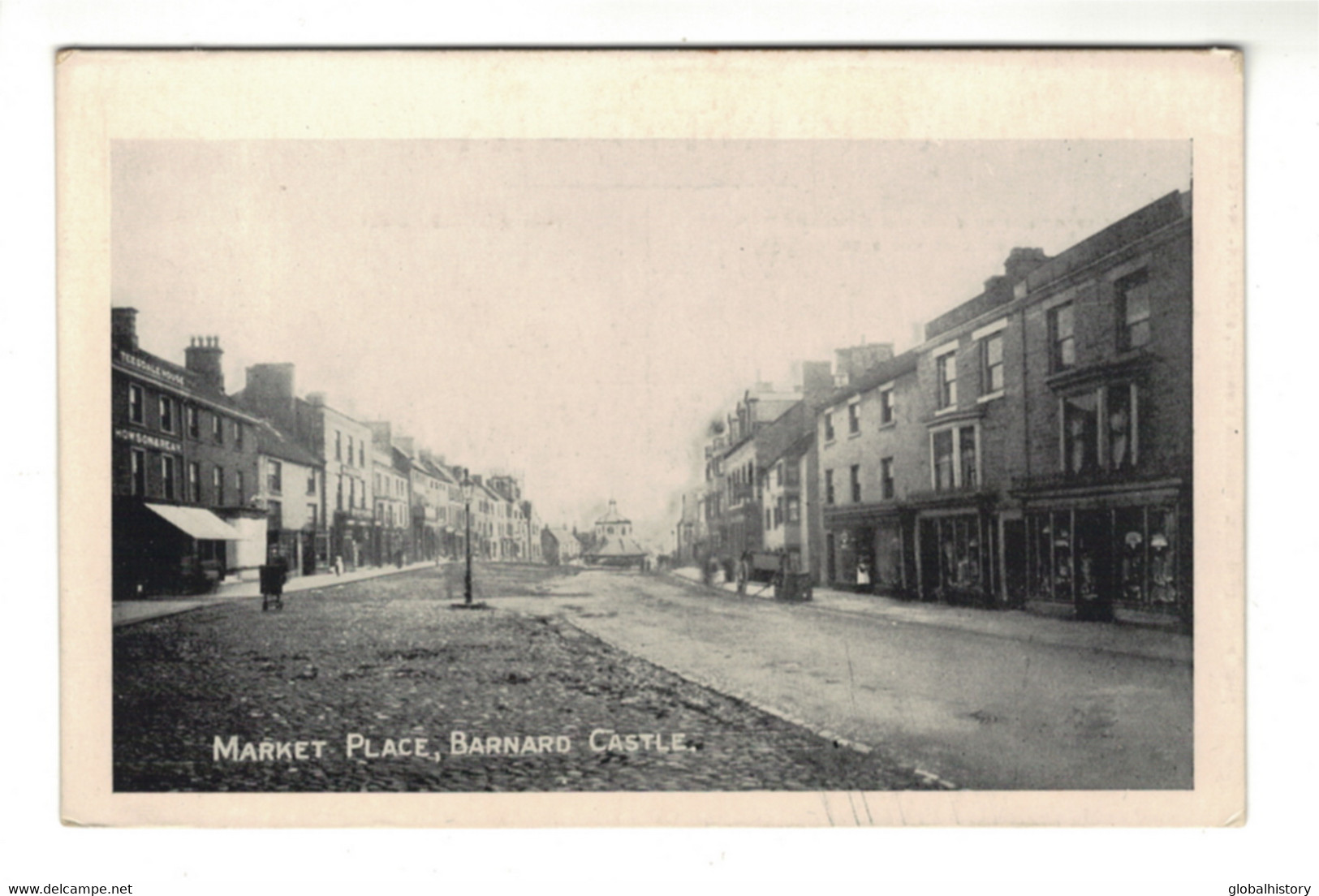 DG2428 - DURHAM - MARKET PLACE - BARNARD CASTLE - Sonstige & Ohne Zuordnung