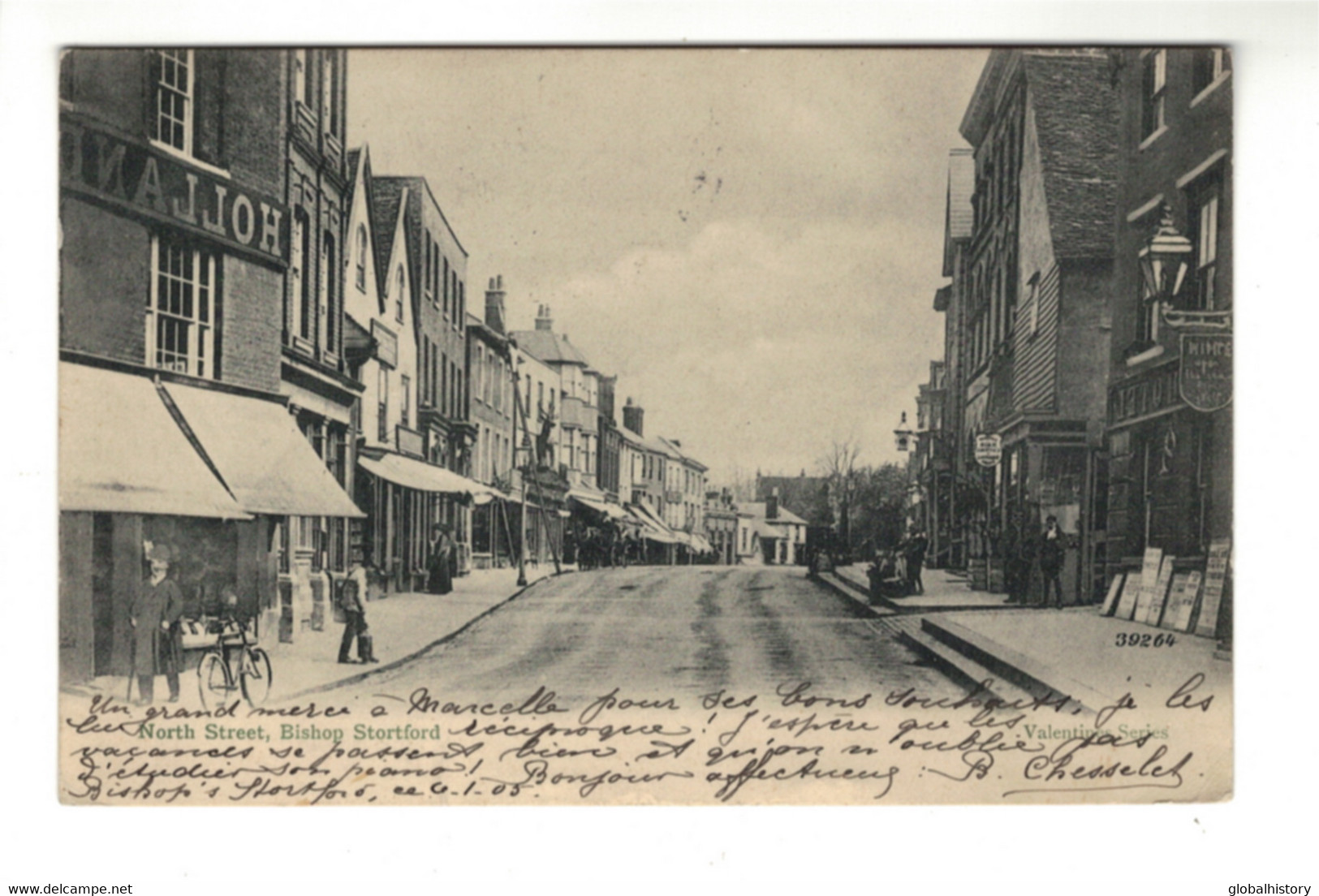 DG2442 - HERFORDSHIRE - NORTH STREET - BISHOP STORTFORD -STREET SCENE - Herefordshire