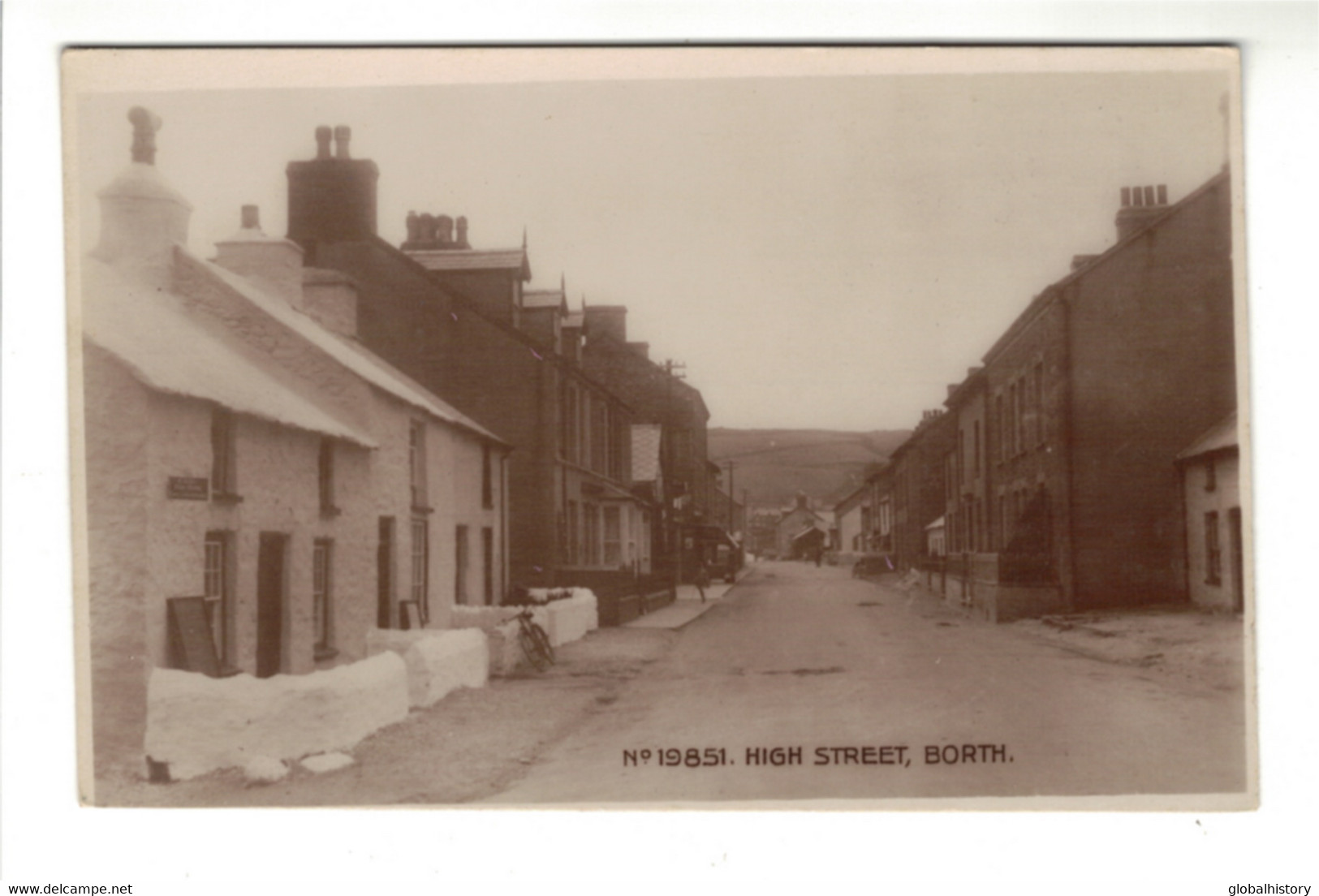 DG2444 - WALES - CARDIGANSHIRE - HIGH STTREET - BORTH - Autres & Non Classés