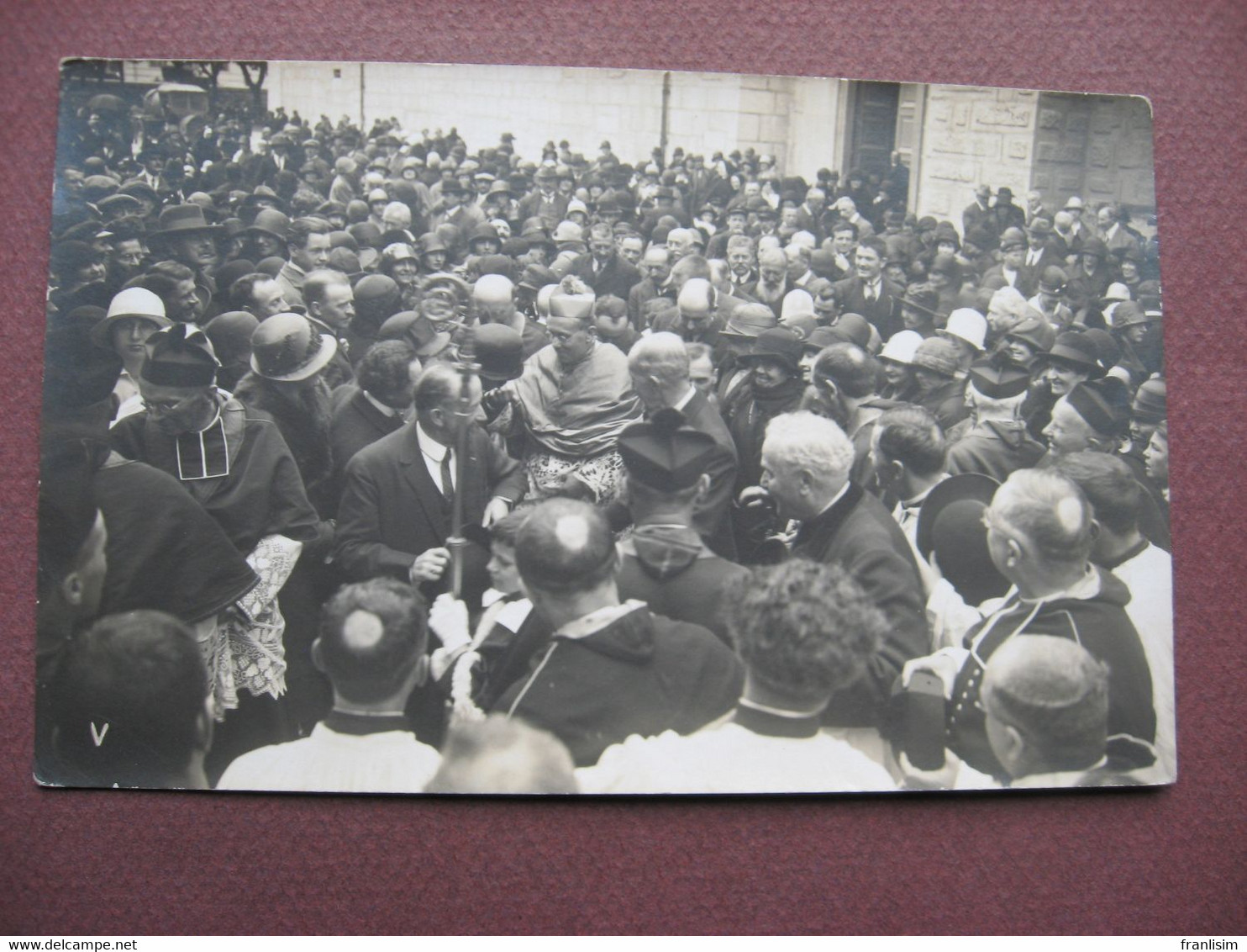 CPA PHOTO PHOTOGRAPHIE EVENEMENT Visite ROI D'ESPAGNE Alphonse XIII à PARIS Et Président République 1905 - Receptions