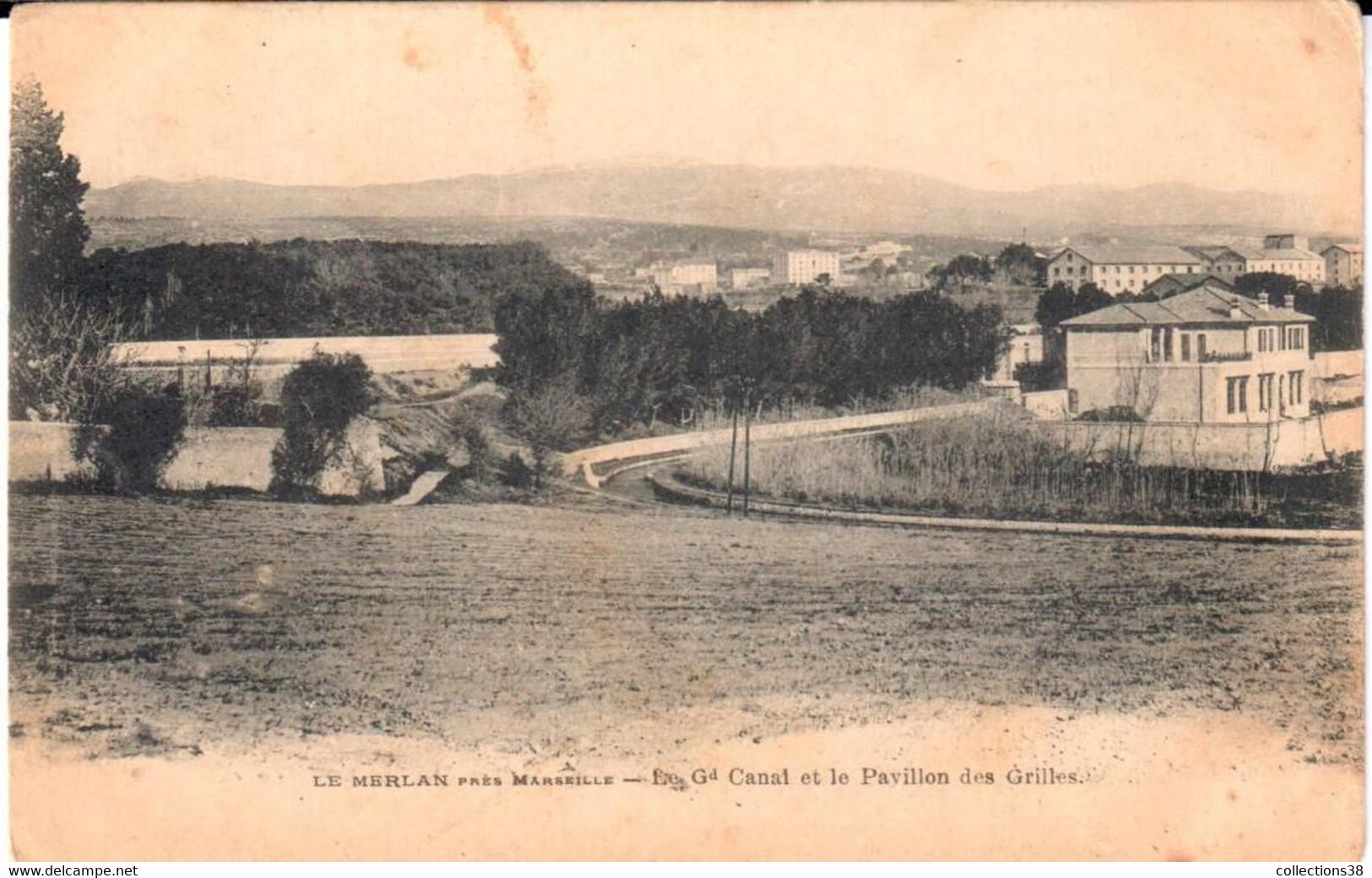 Le Merlan Près Marseille - Le Gd Canal Et Le Pavillon Des Grilles - Nordbezirke, Le Merlan, Saint-Antoine