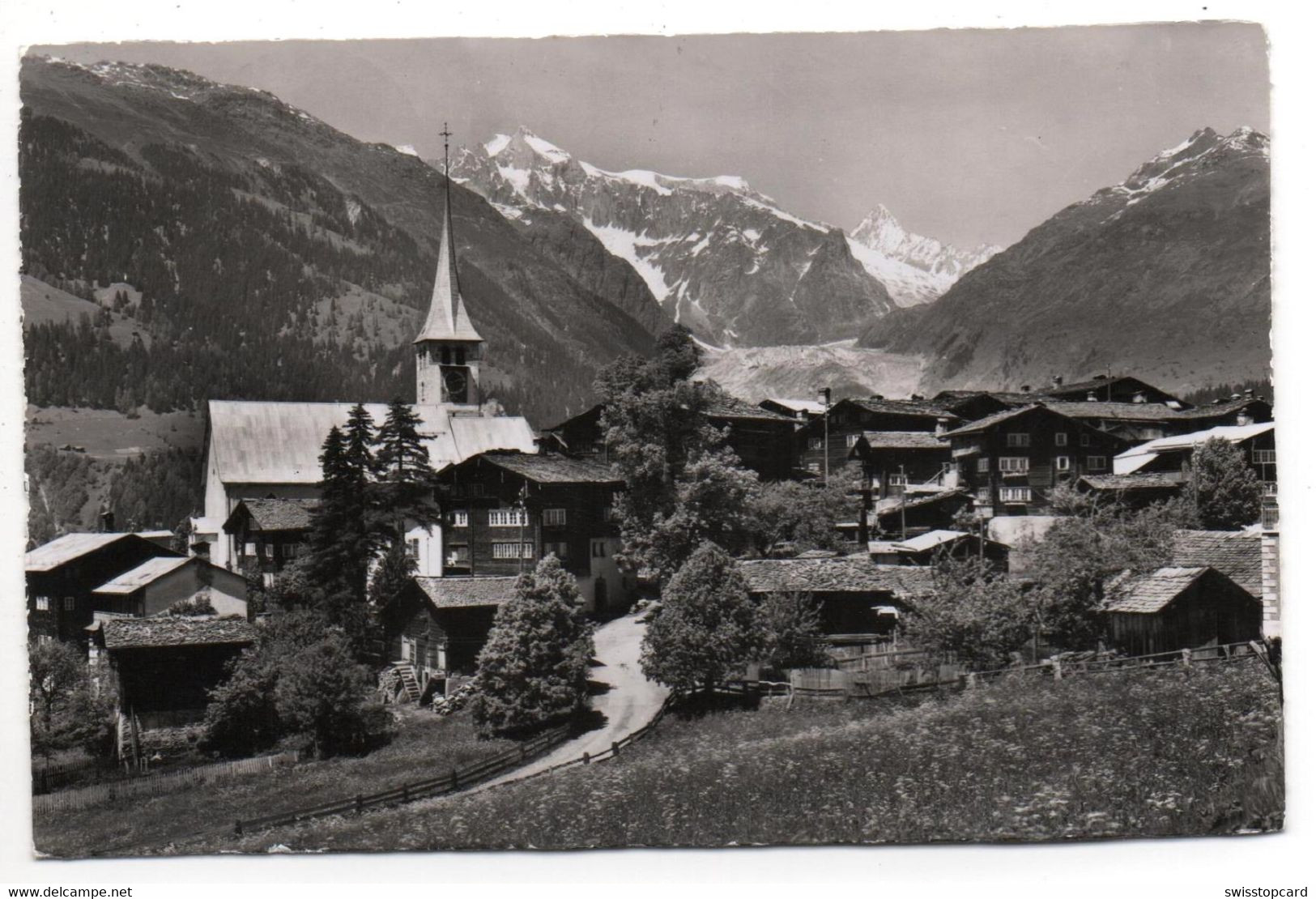 ERNEN Wannenhorn U. Finsteraarhorn - Ernen