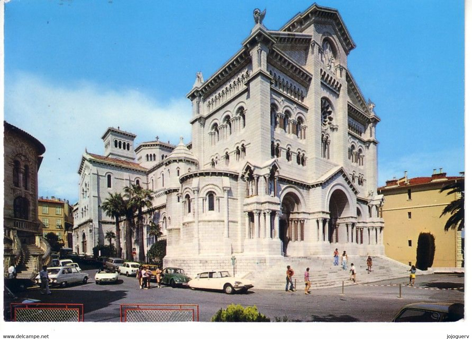 Principauté De Monaco La Cathédrale ( Où Repose La Princesse Grace ; ID Ou DS Citroën , Coccinelle ; Exp  De Beausoleil - Saint Nicholas Cathedral