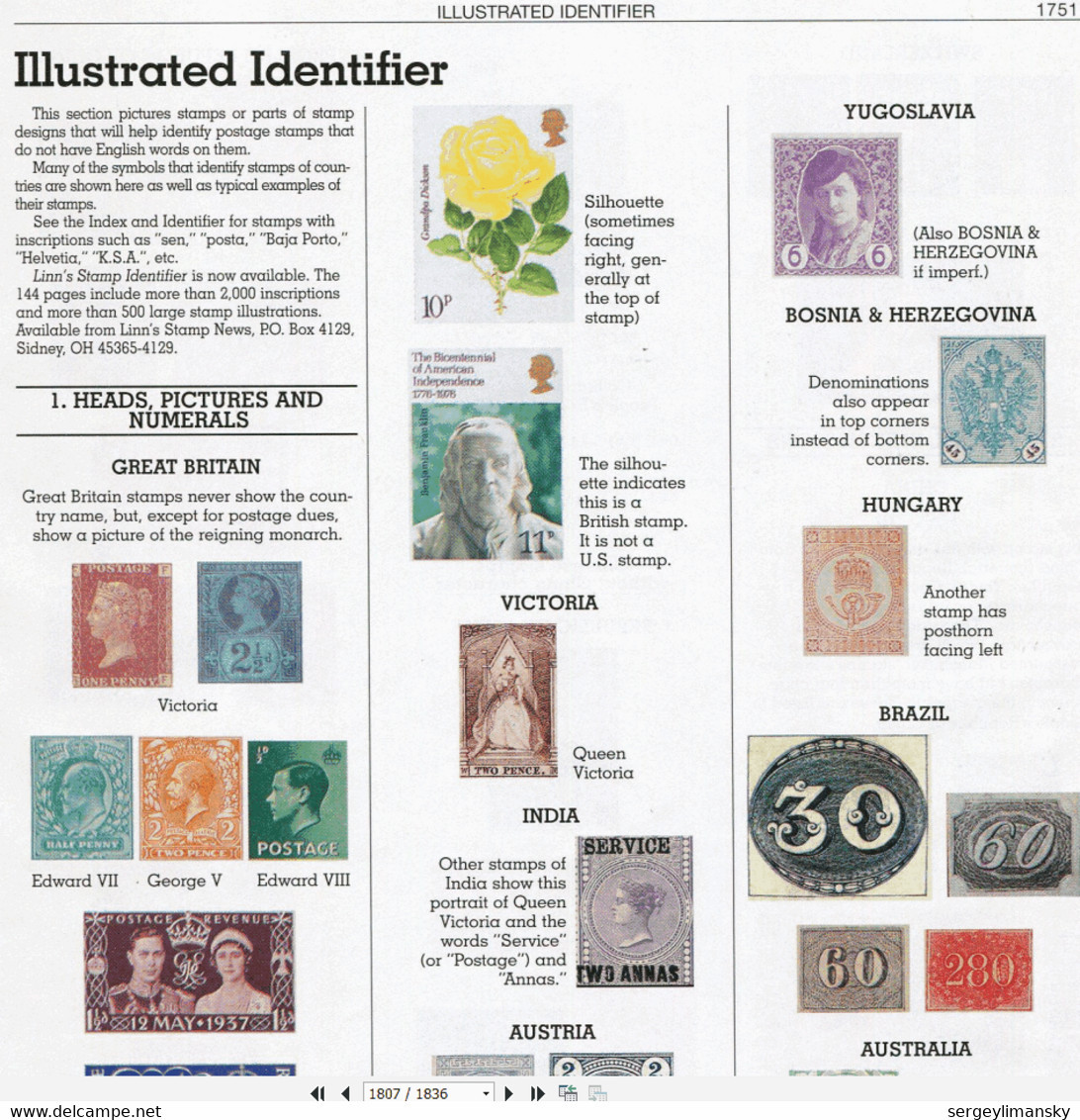 SCOTT Stamp Catalogue Worldwide set in PDF Download now! Catalogue des Timbres Poste