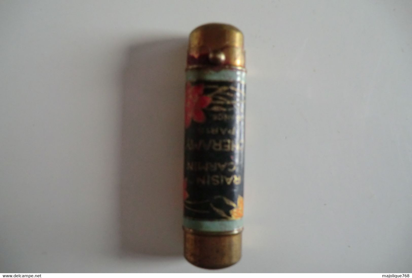 Ancien Tube De Rouge à Lèvre Parfumerie Chéramy, Raisin Carmin, Paris - Produits De Beauté