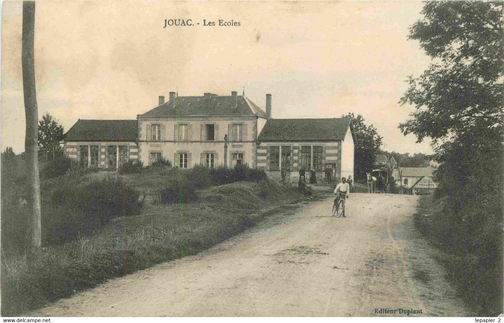 36 INDRE  Lot de 15 CPA en partie décollées Jouac Chaillac St Benoit Bonneuil Le Blanc argenton Gargilesse