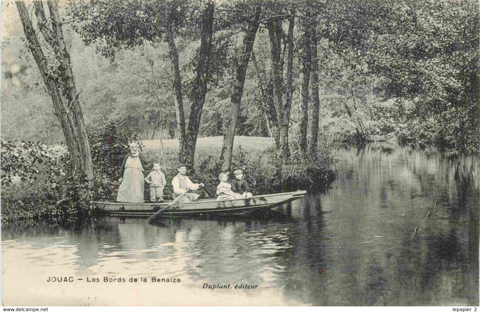 36 INDRE  Lot de 15 CPA en partie décollées Jouac Chaillac St Benoit Bonneuil Le Blanc argenton Gargilesse