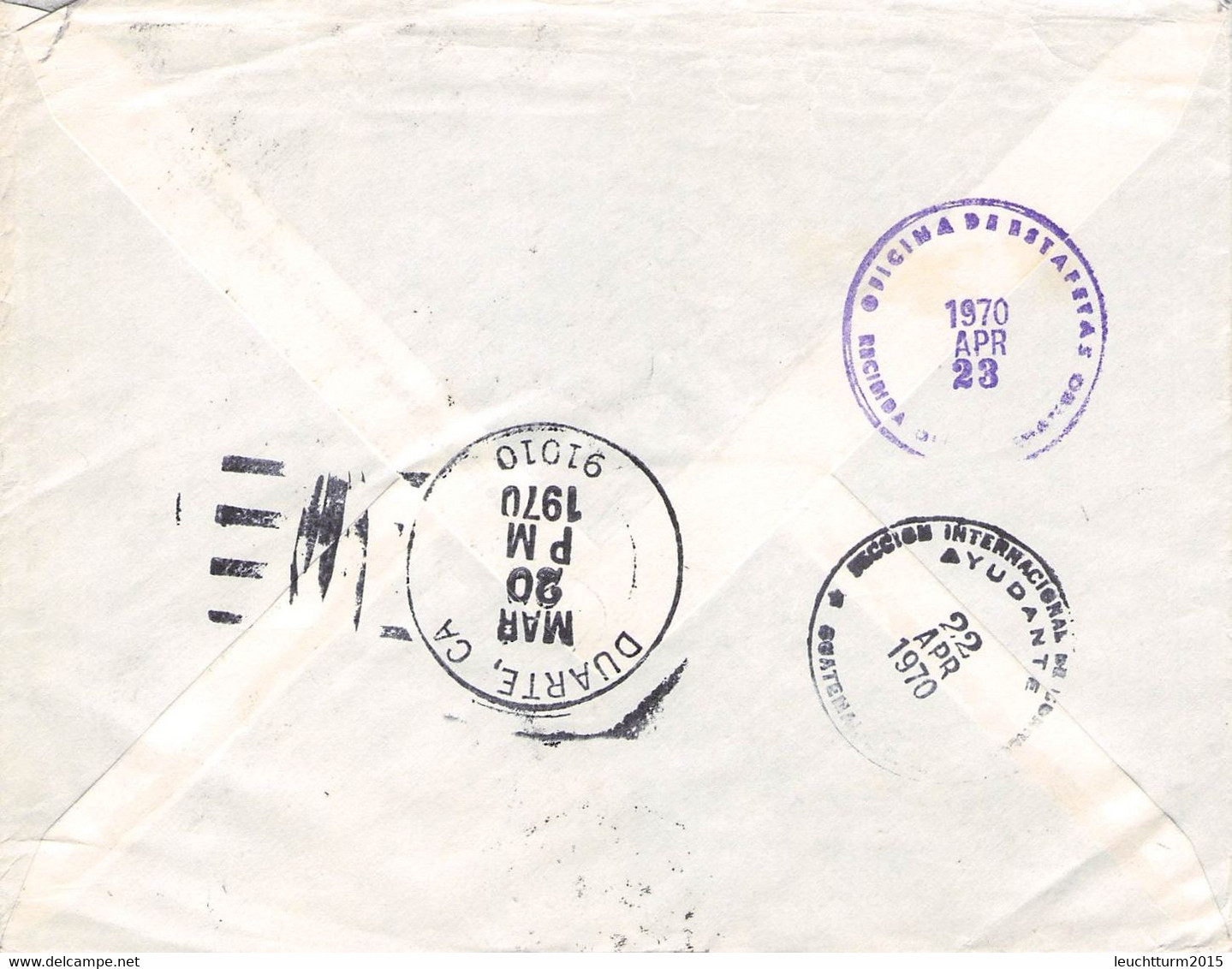 CAMEROUN - LETTER 1970 > USA > GUATEMALA / QG210 - Cameroun (1960-...)