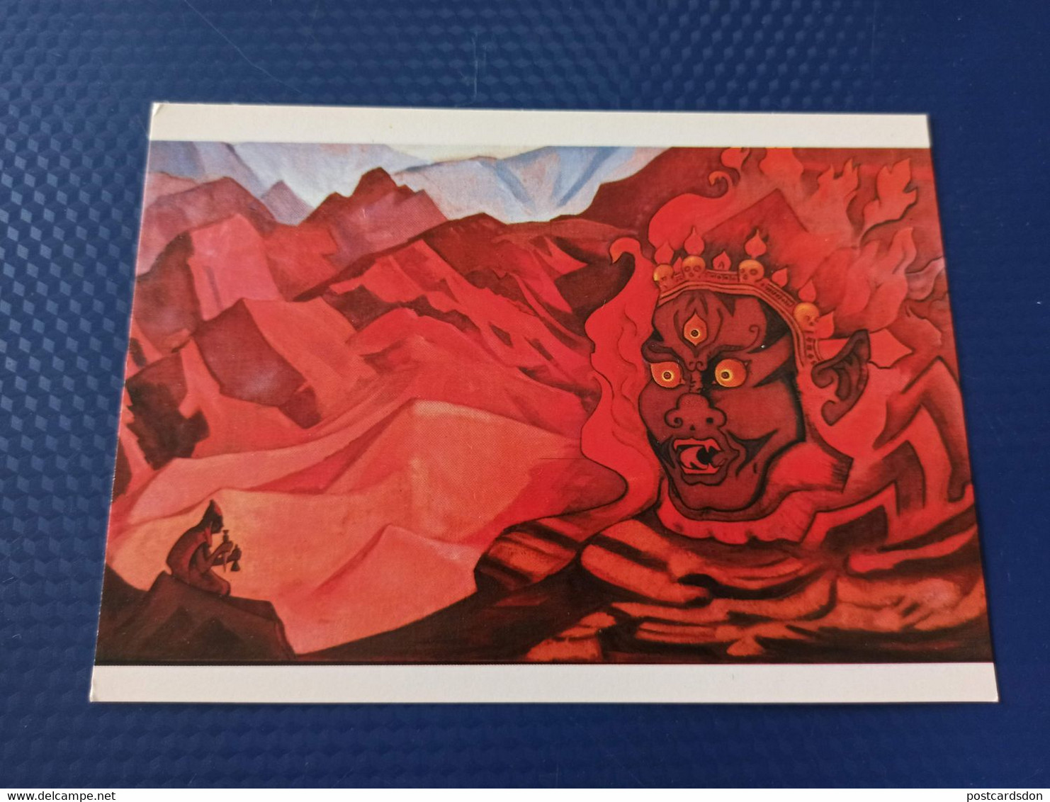 Nicholas Roerich - "Dordje" -  HIMALAYA - Tibet -  - Old USSR PC 1980s - Tibet