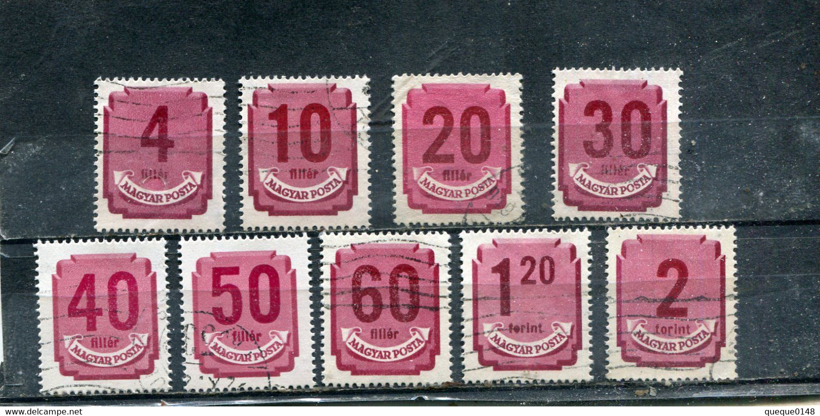 Hongrie 1946-50 Yt 174-181 - Franquicia