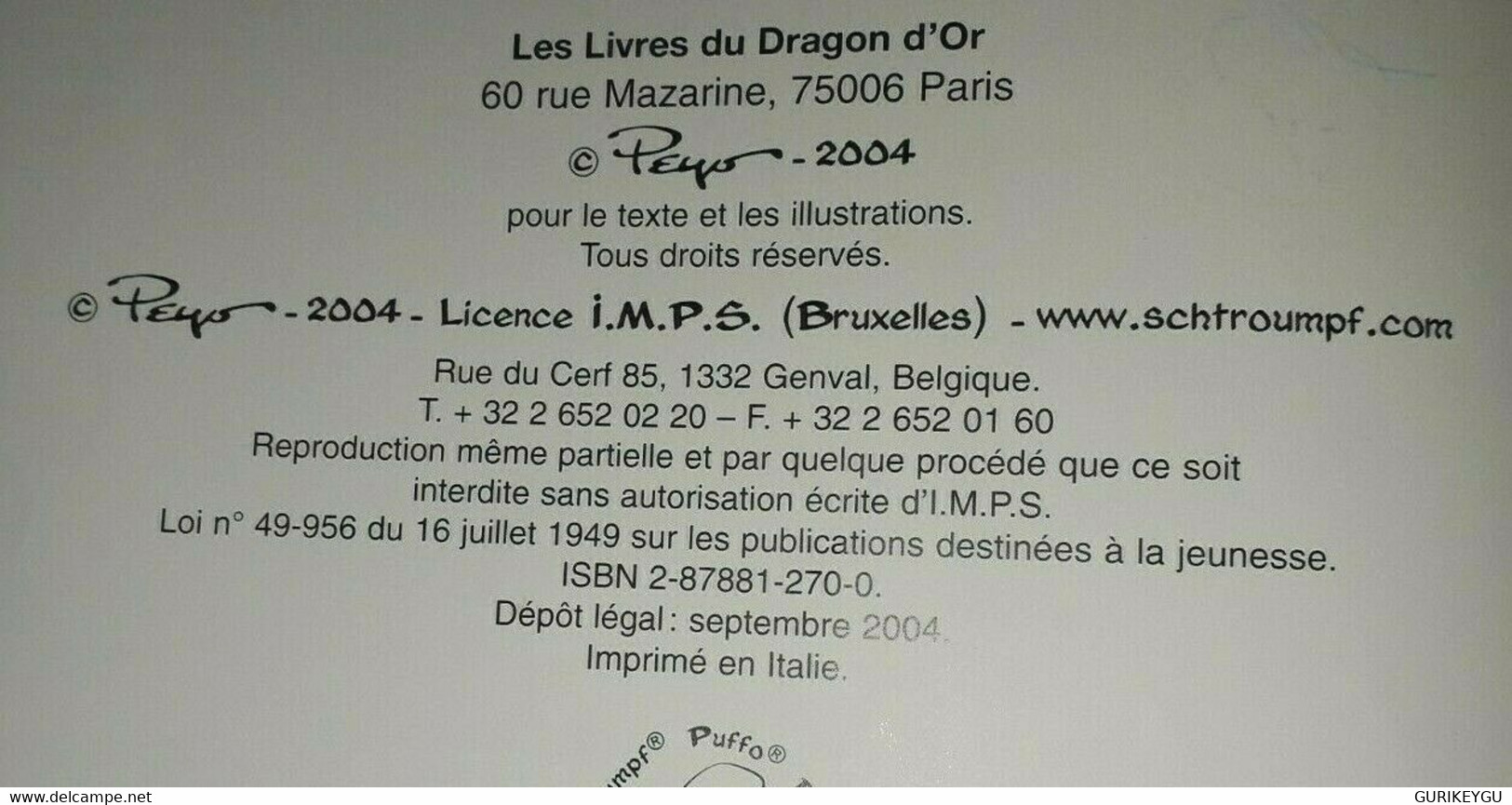 Où Se Schtroumpfe Le Schtroumpf à Lunettes ? PEYO EO 2004 Cartonnée Livre Jeu - Schtroumpfs, Les - Los Pitufos