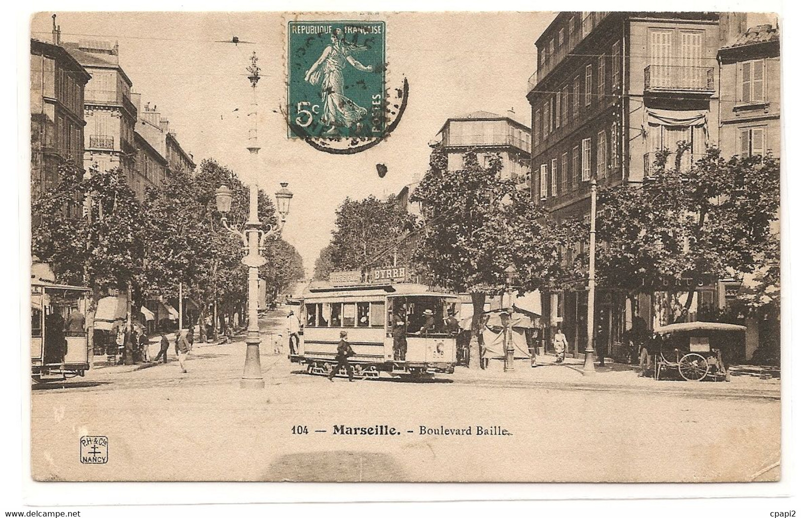 Boulevard Baille Ed Nancy No 104 - Timone, Baille, Pont De Vivaux