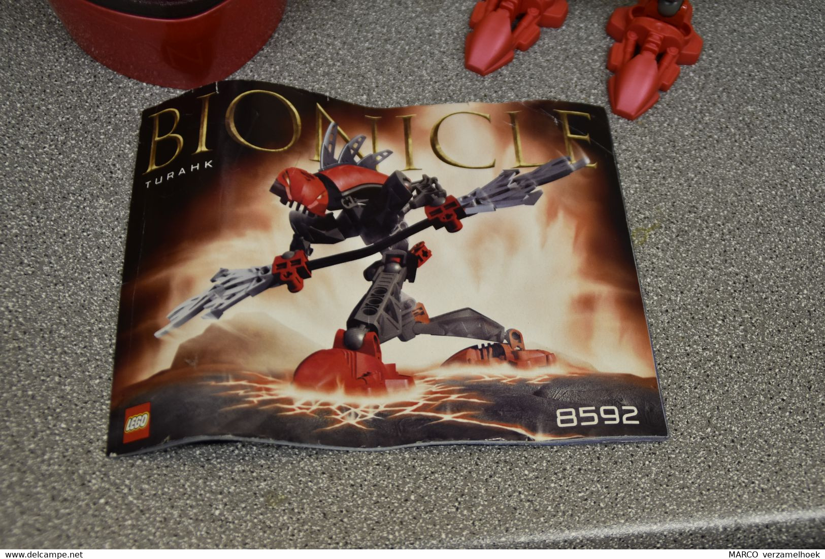 LEGO Bouwdoos 8592 Turahk Bionicle - Lego Technic