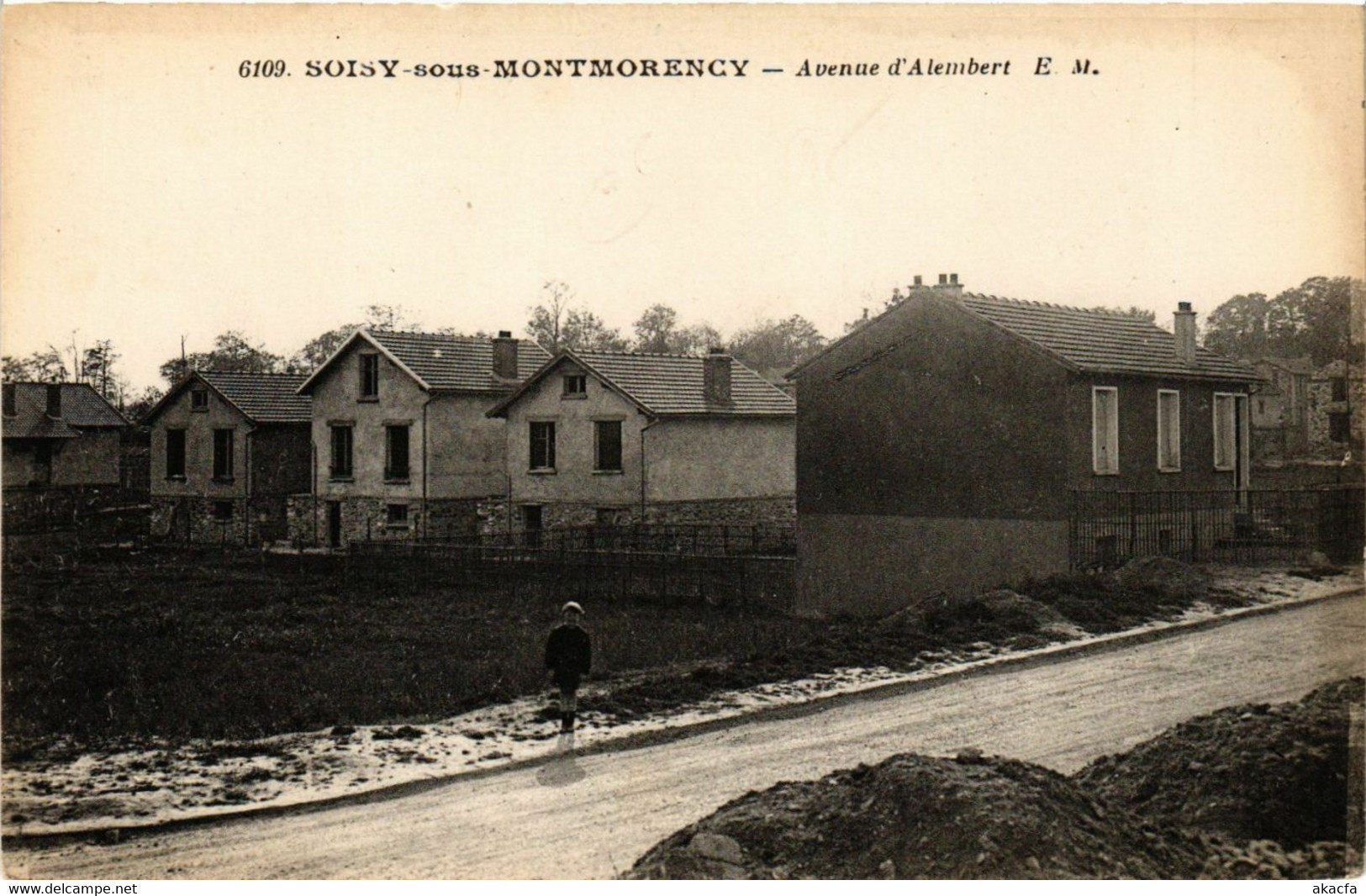 CPA SOISY-sous-MONTMORENCY - Avenue D'Alembert (380789) - Soisy-sous-Montmorency
