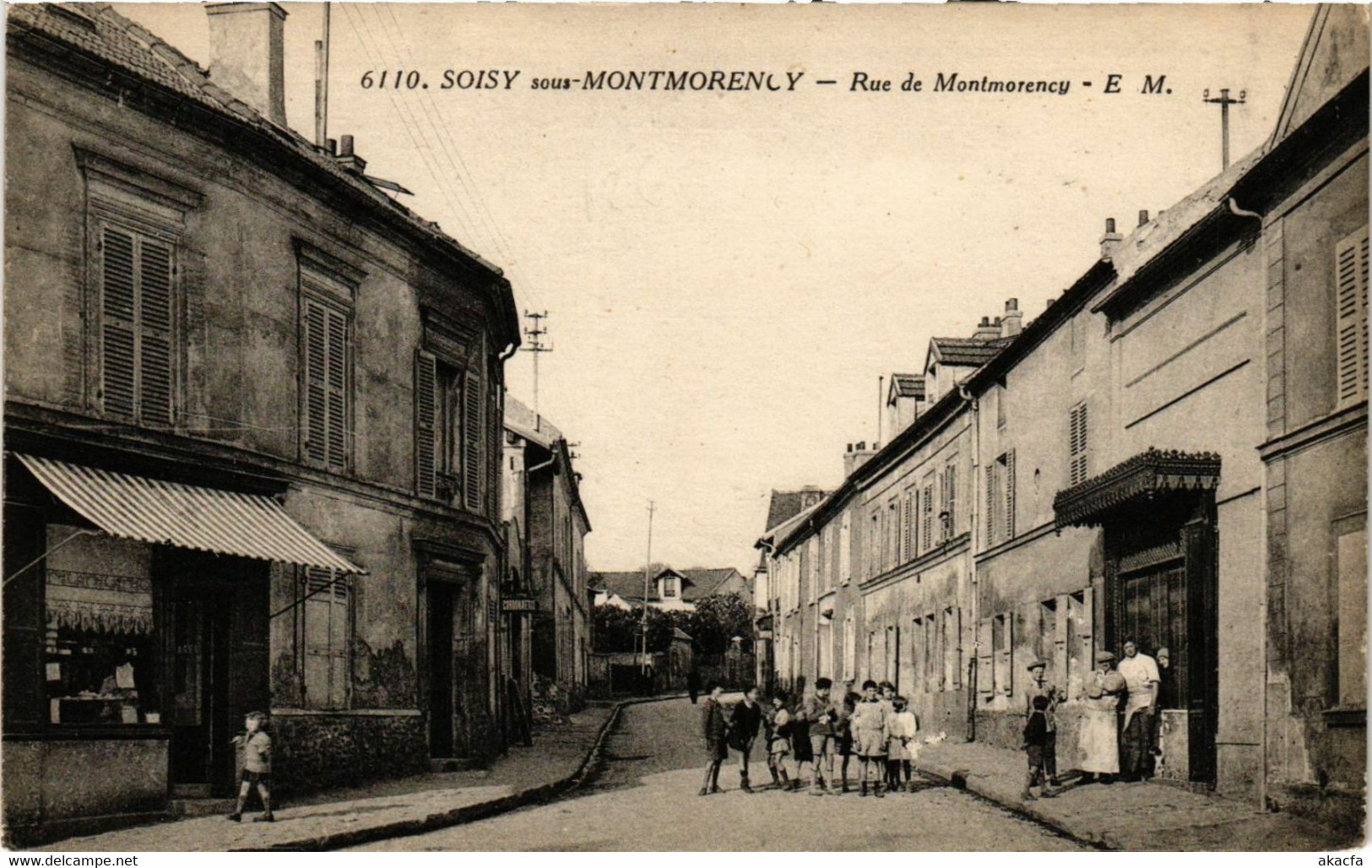 CPA SOISY-sous-MONTMORENCY - Rue De MONTMORENCY (380790) - Soisy-sous-Montmorency