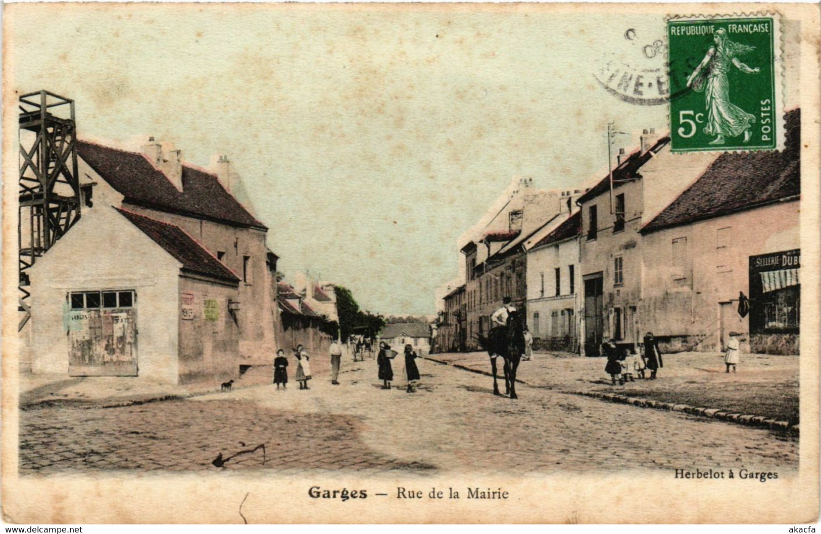 CPA Garges - Rue De La Mairie (380938) - Garges Les Gonesses