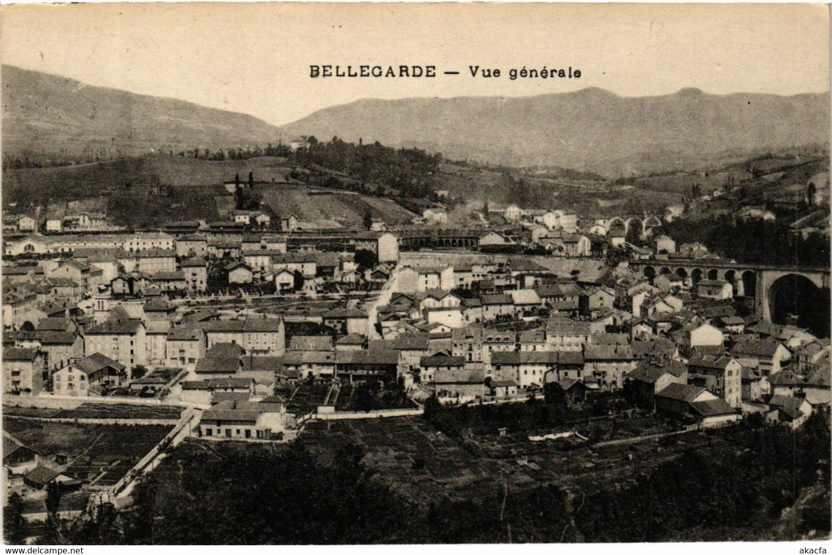 CPA BELLEGARDE Vue Générale (382249) - Bellegarde-sur-Valserine