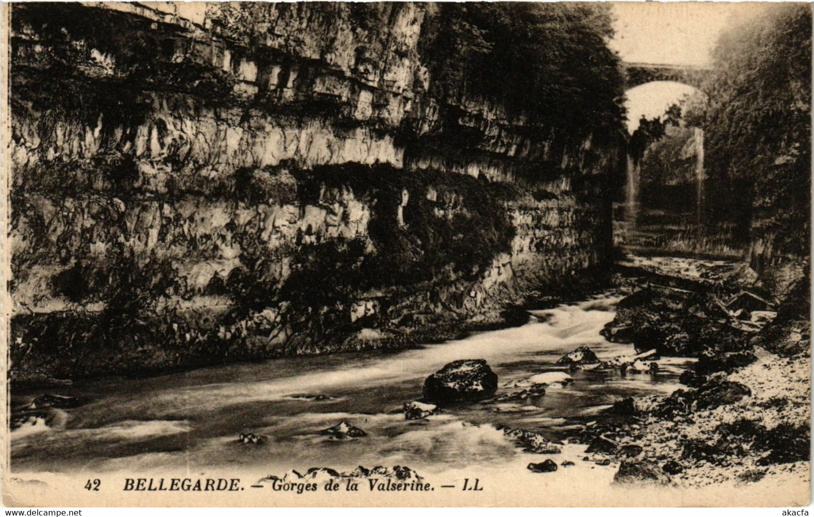 CPA BELLEGARDE Gorges De La Valserine (382434) - Bellegarde-sur-Valserine