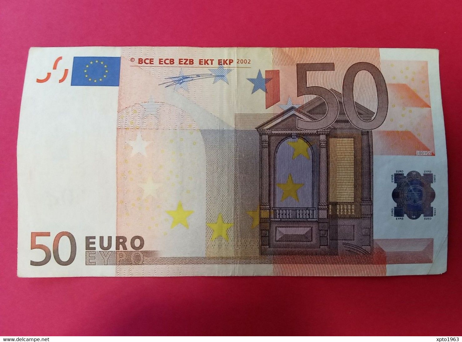 50 EURO - ITALY - J001 G5 - S01066092946 - DUISENBERG - CIRCULATED - 50 Euro