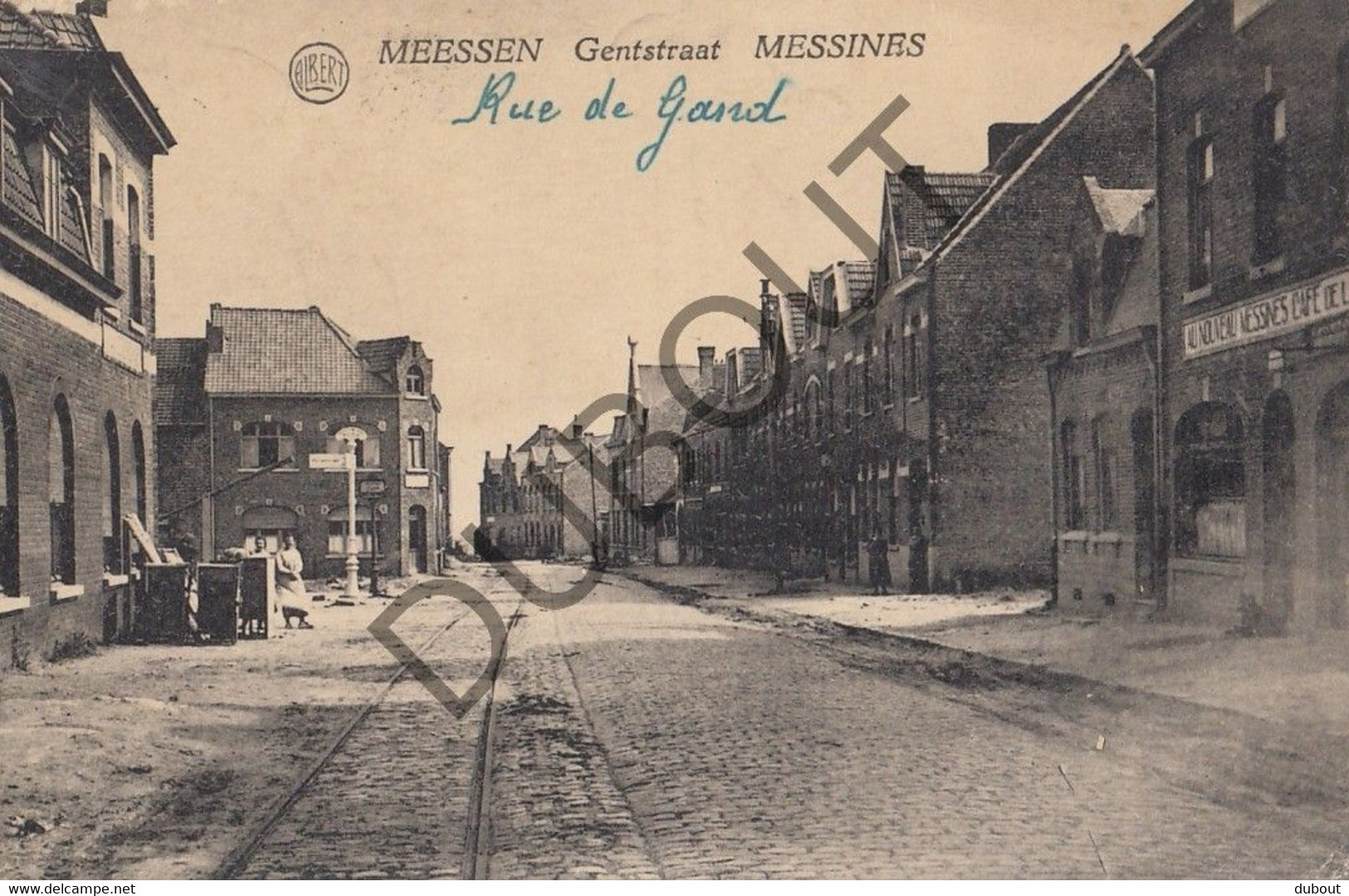Postkaart-Carte Postale - MESEN - Gentstraat Messines (C1389) - Messines - Mesen