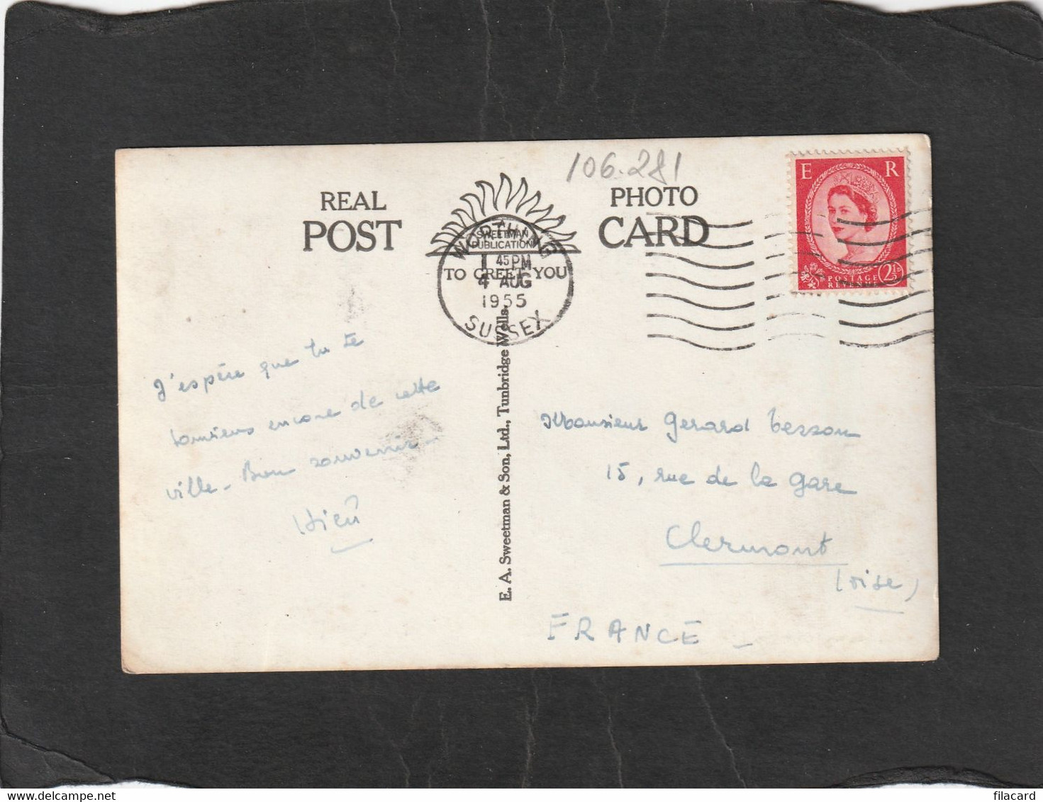 106281       Regno  Unito,  South  Street,  Worthing,  VG  1955 - Worthing