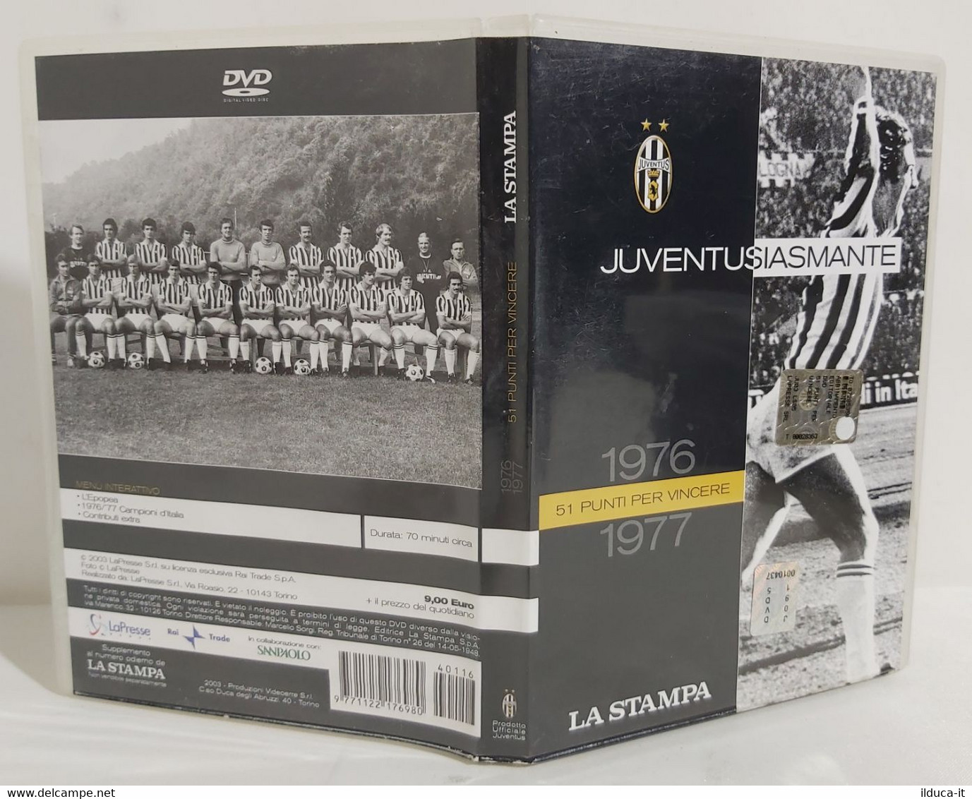 I101801 DVD Juventus - Juventusiasmante 1976-1977 - 51 Punti Per Vincere - Sports