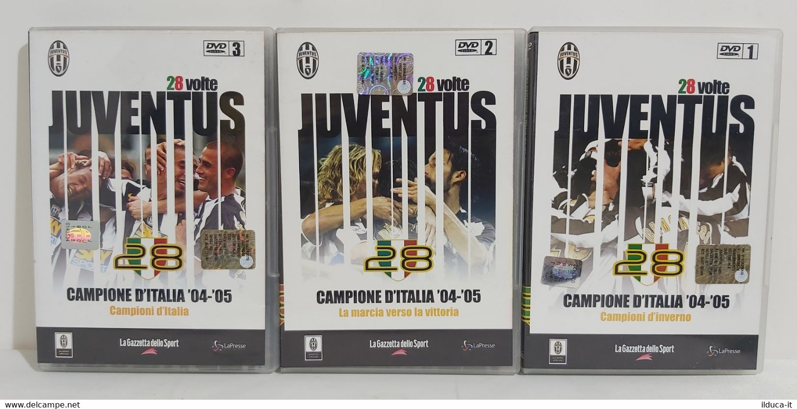 I101806 DVD - 28 Volte Juventus - Campioni D'Italia 2004-2005 (3 DVD) - Deporte