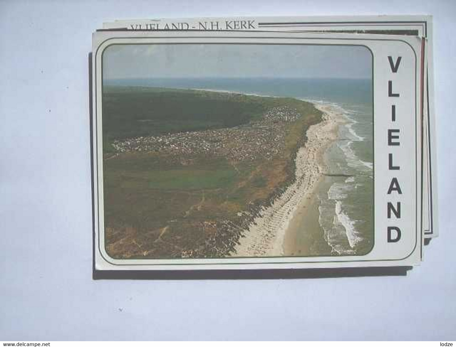 Nederland Holland Pays Bas Vlieland Met Luchtfoto Camping - Vlieland